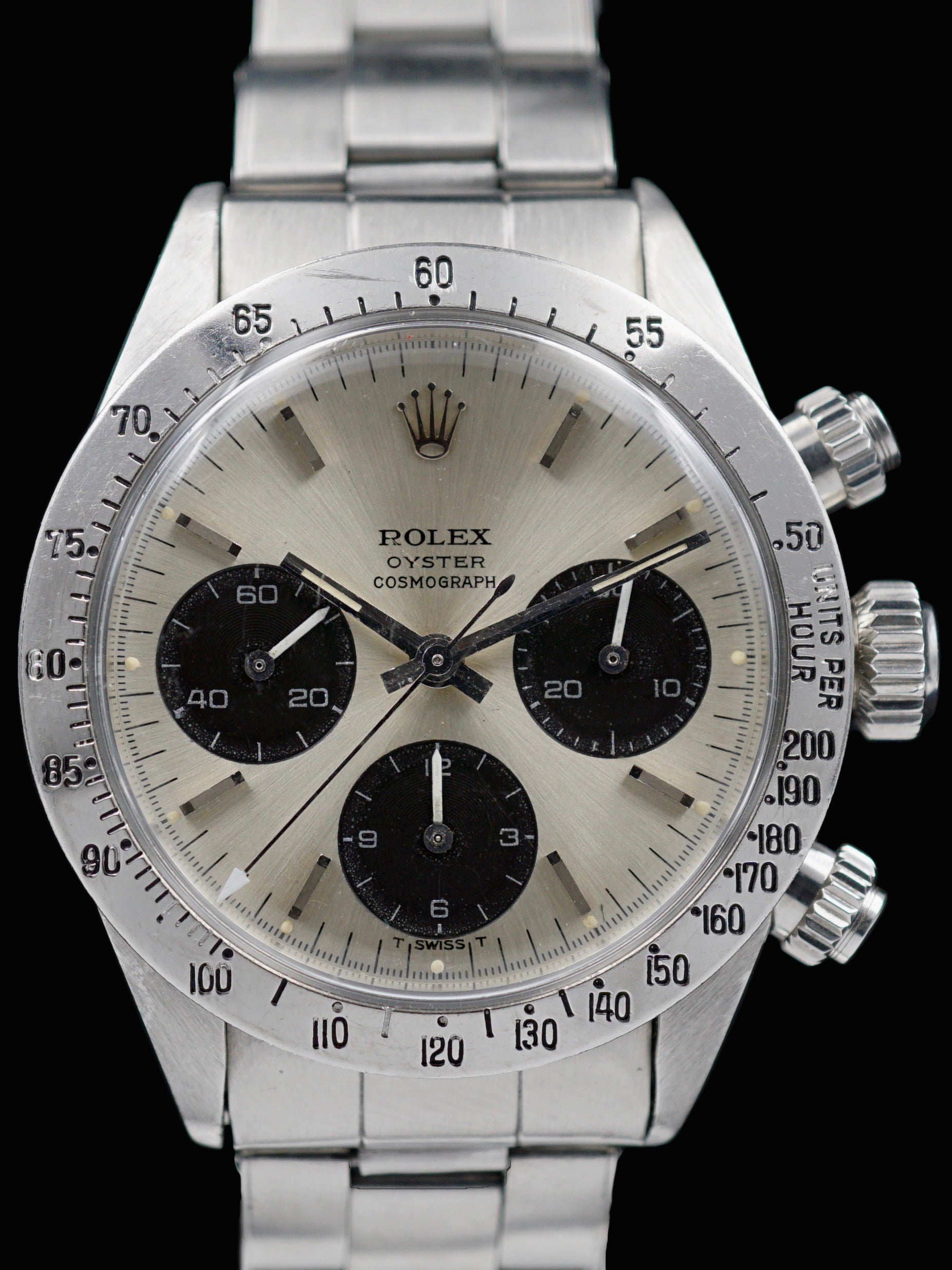1974 Rolex Daytona 6265 Big Eye ROC Silver Dial