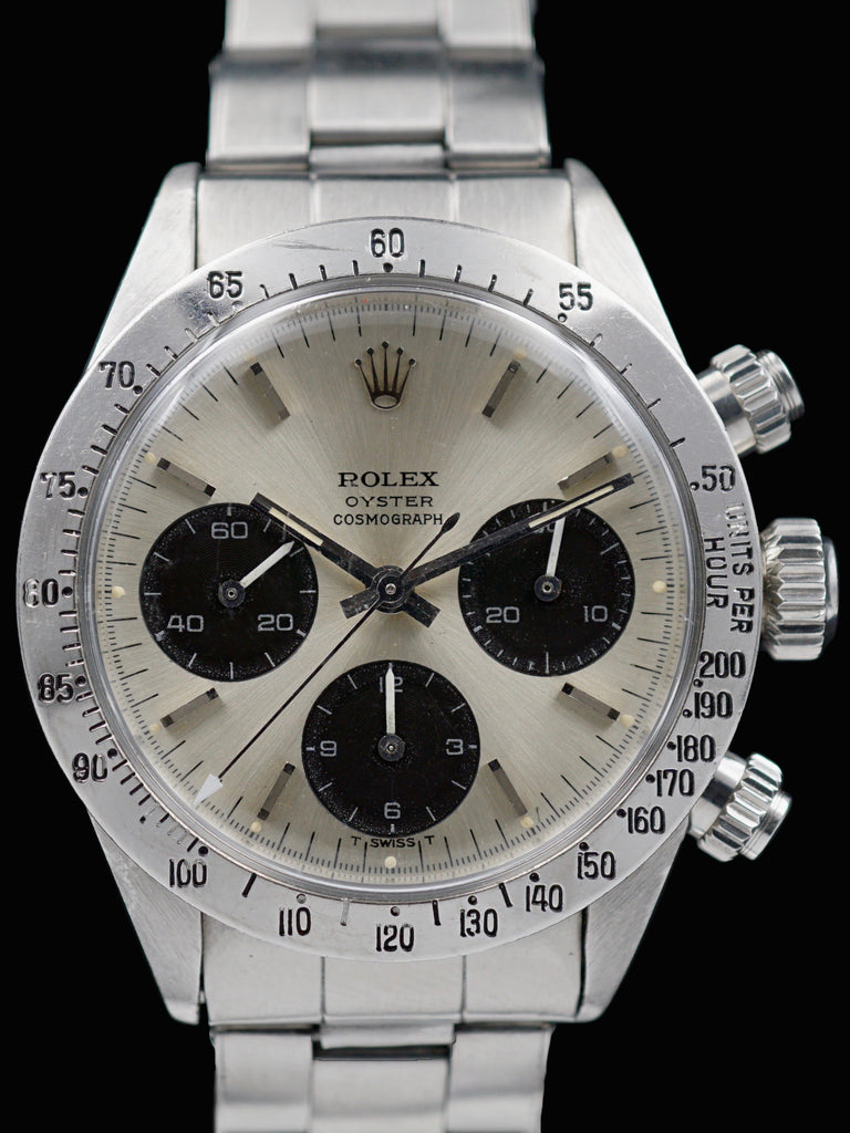 1974 Rolex Daytona 6265 Big Eye ROC Silver Dial