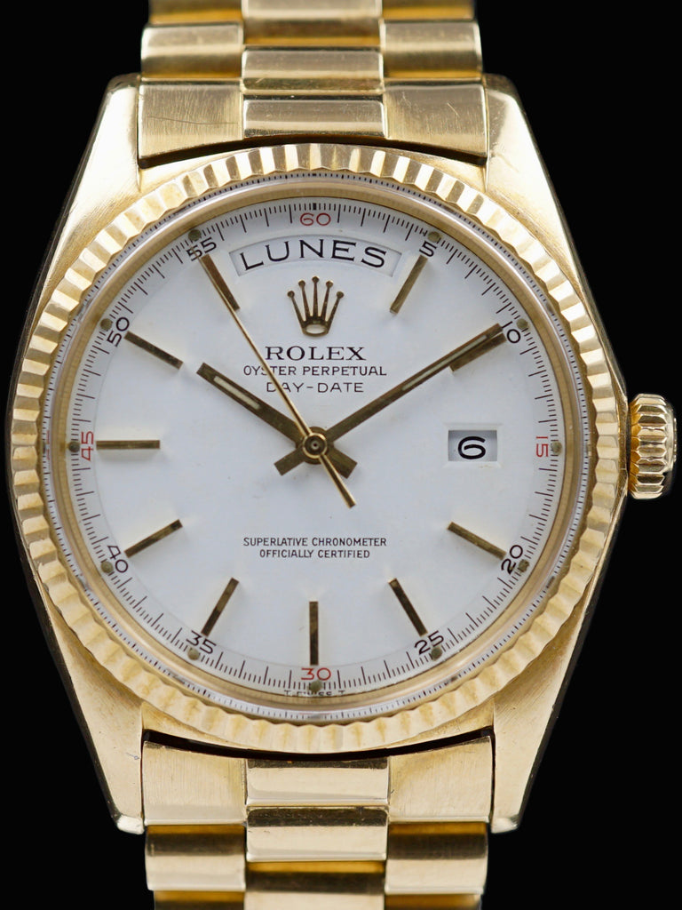 Rare 1968 Rolex Day-Date (Ref. 1803)  ‘Red Quarter Dial’