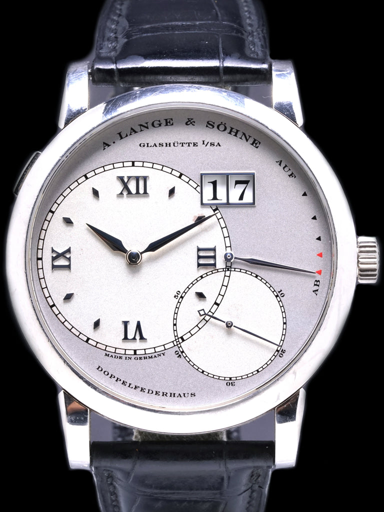 2003 A. Lange & Söhne Lange 1 (Ref. 115.026) Platinum W/ Box & Booklets