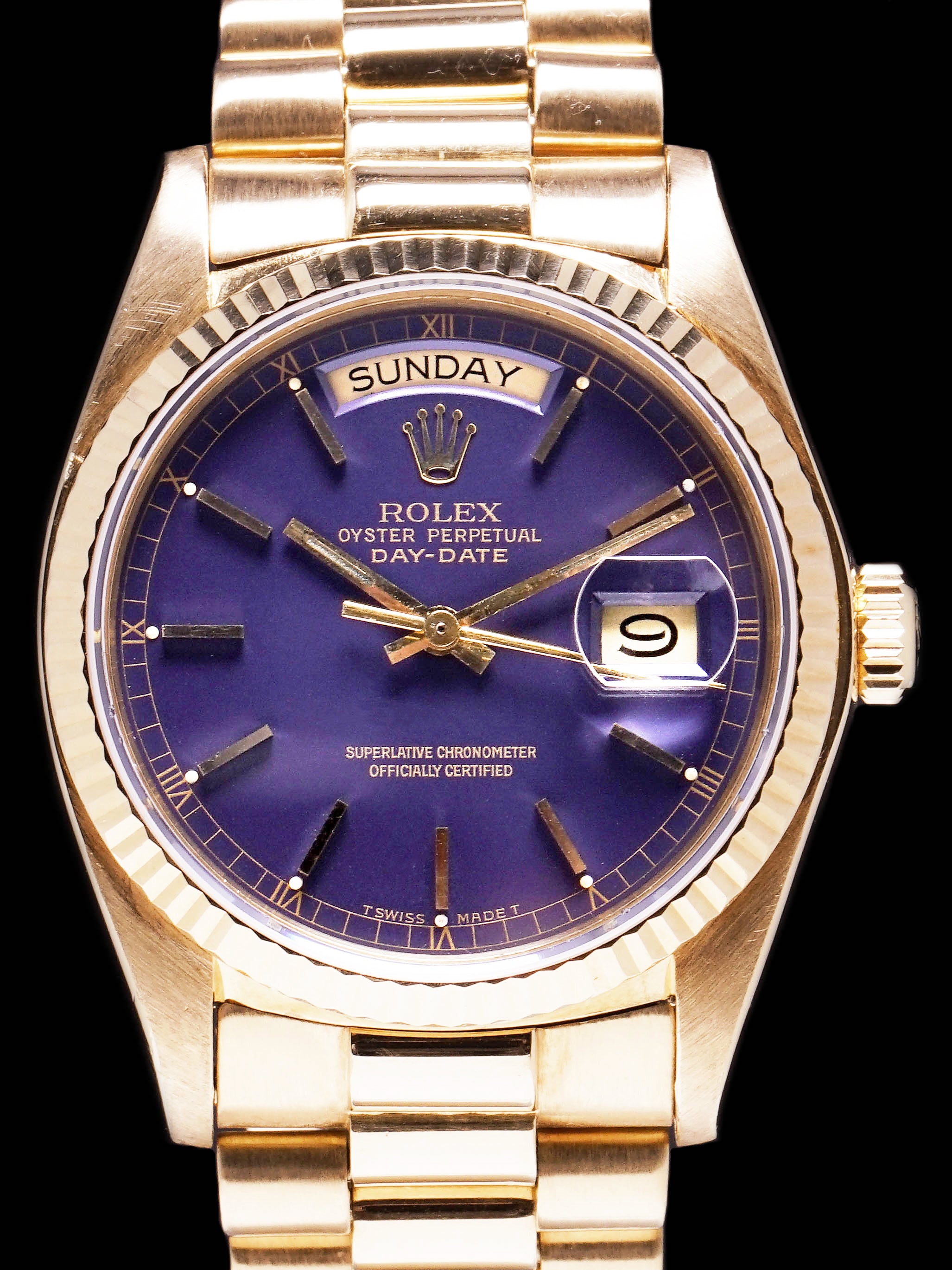 1979 Rolex Day-Date (Ref. 18038) "Purple Dial" AKA "The Grape"