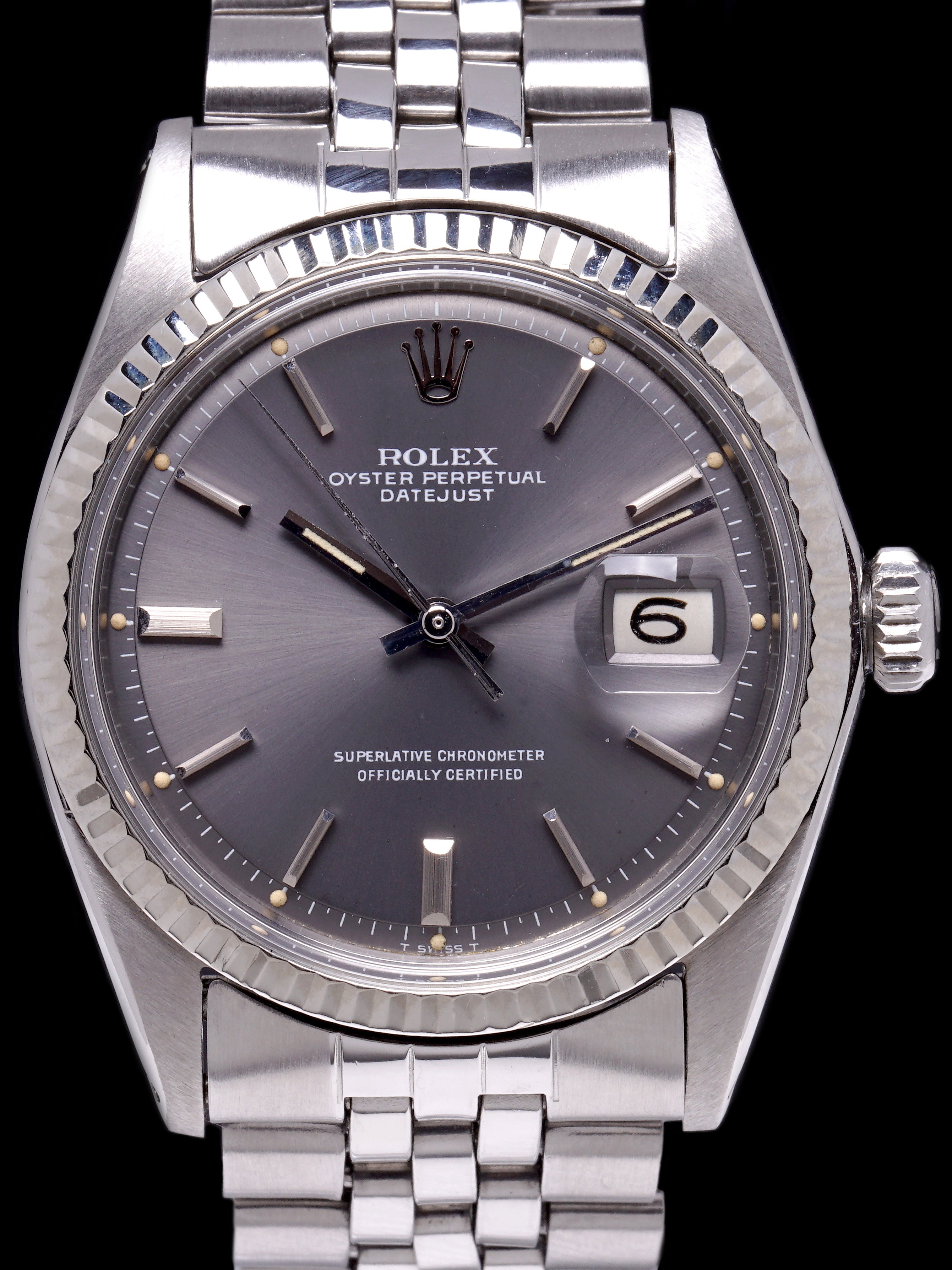 1969 Rolex Datejust (Ref. 1601) Grey Dial