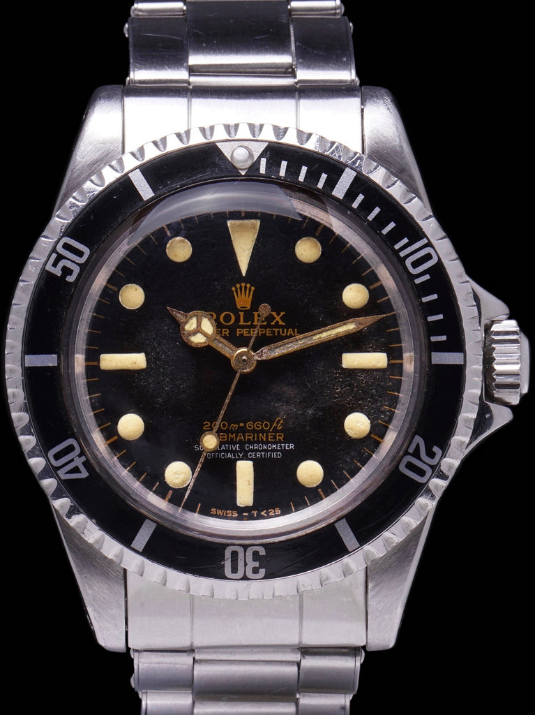 1965 Rolex Submariner (Ref. 5512) Two Color Gilt Dial