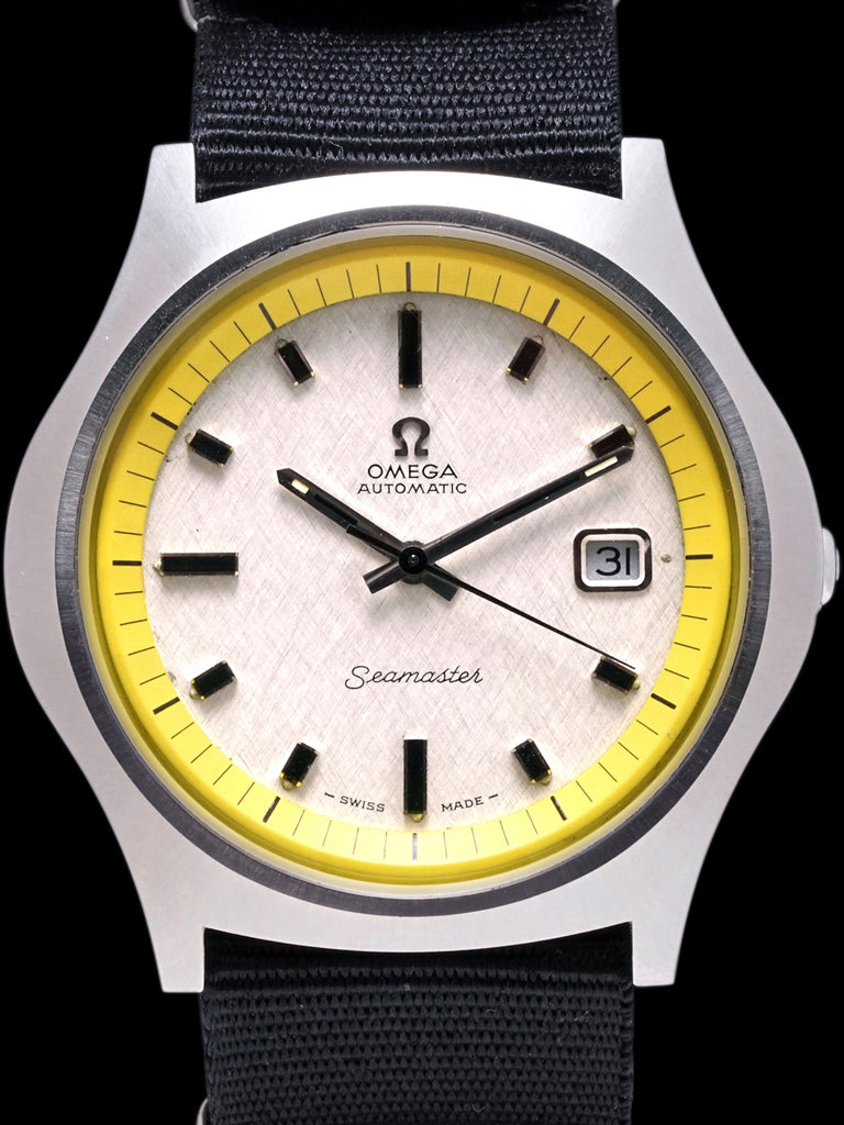 1970 Omega Seamaster (Ref. 166.066) “Big Yellow” W/ Box & Hangtag