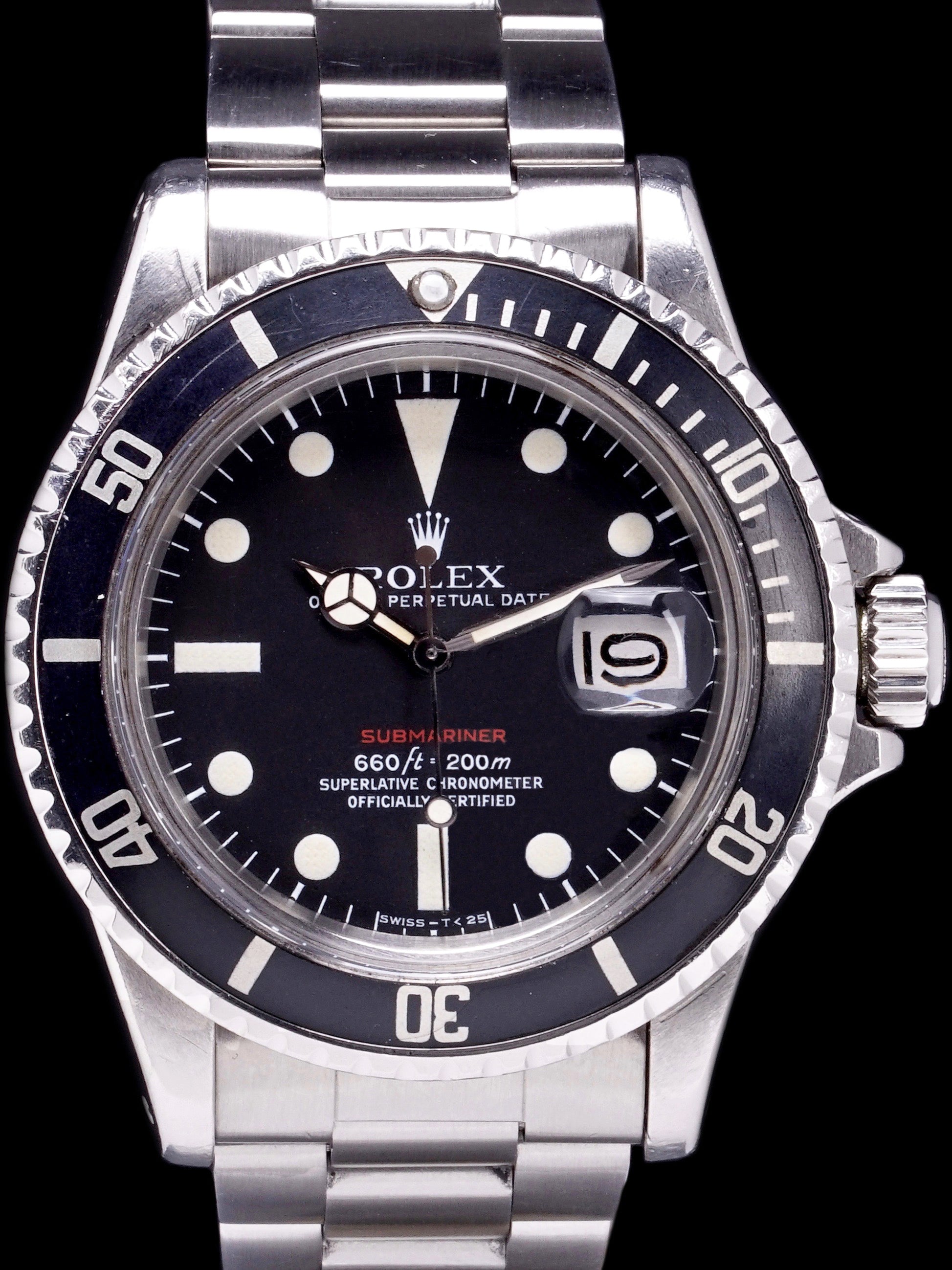 1971 Rolex Red Submariner (Ref. 1680) Mk. V