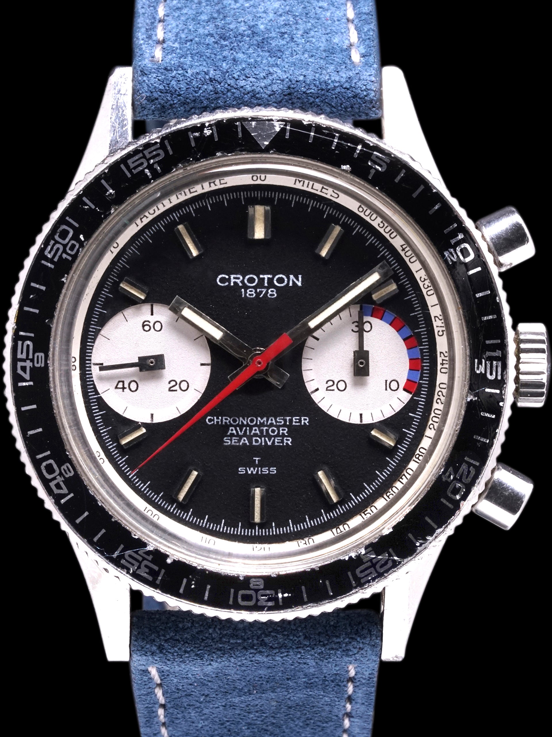 Croton Aviator Sea Diver Chronograph (Ref. 107) "Yachting"