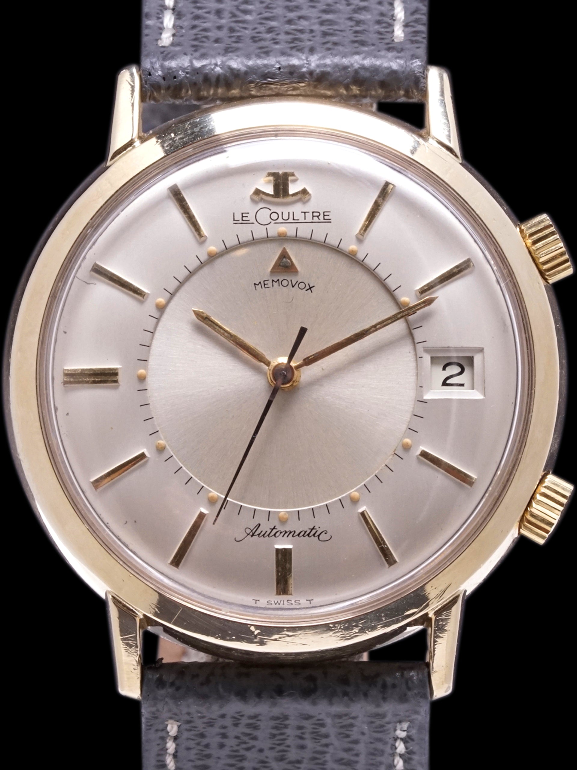 1960s Jaeger-LeCoultre Memovox Alarm (Ref. E855) 10k Gold Filled