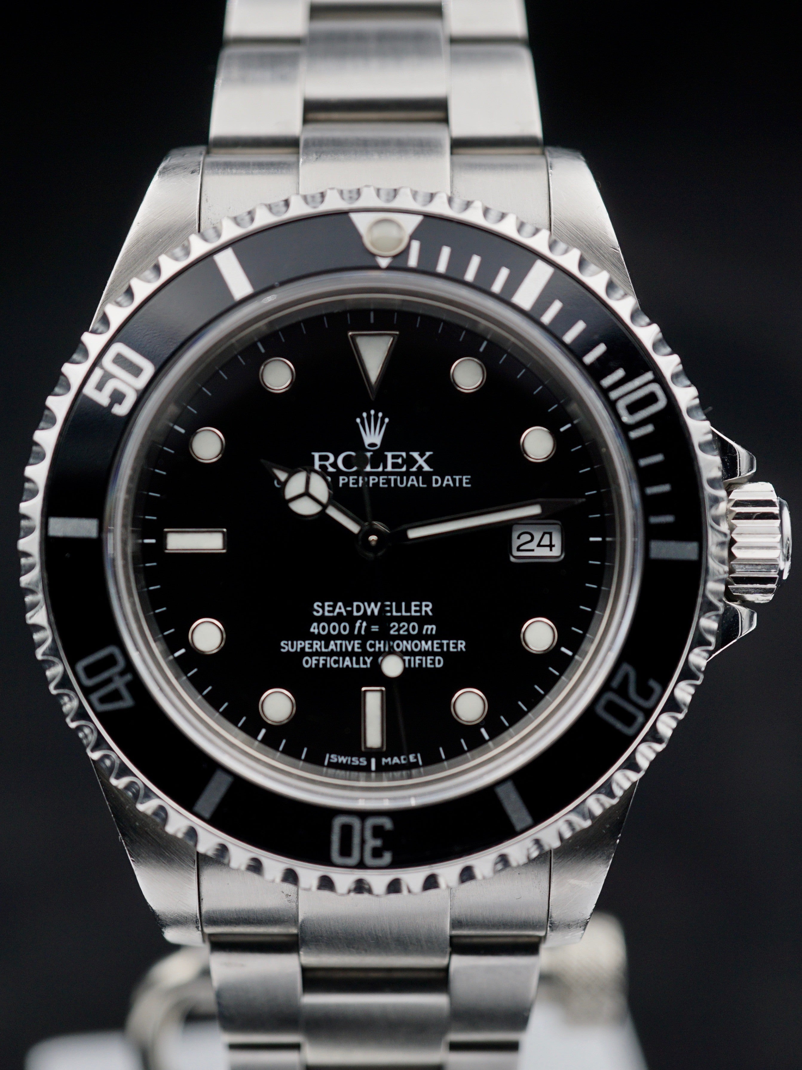 2002 Rolex Sea Dweller Ref. 16600 with Box and Papers