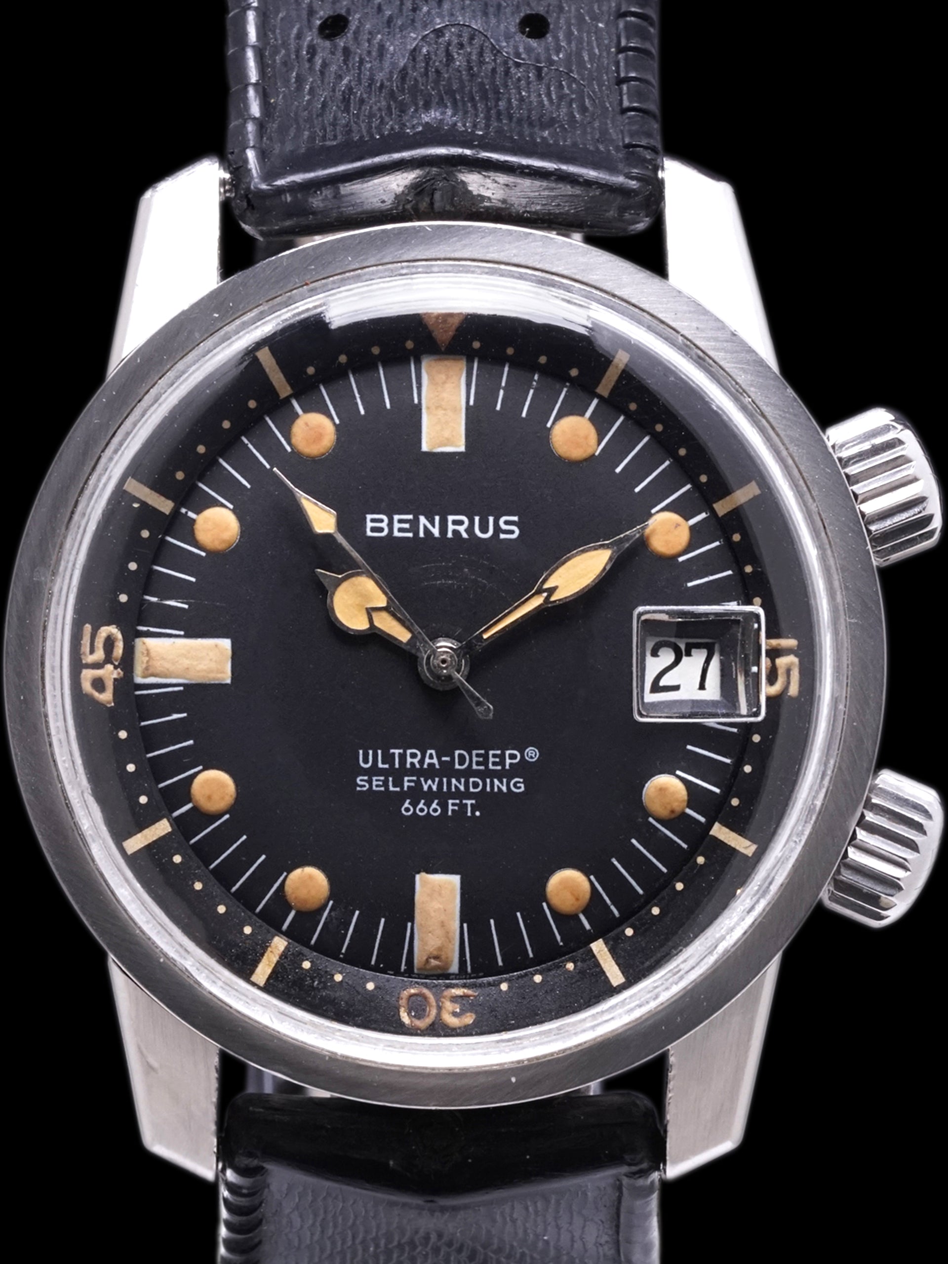 1960s Benrus Ultra-Deep Super-Compressor (Ref. 6089) "Pumpkin"