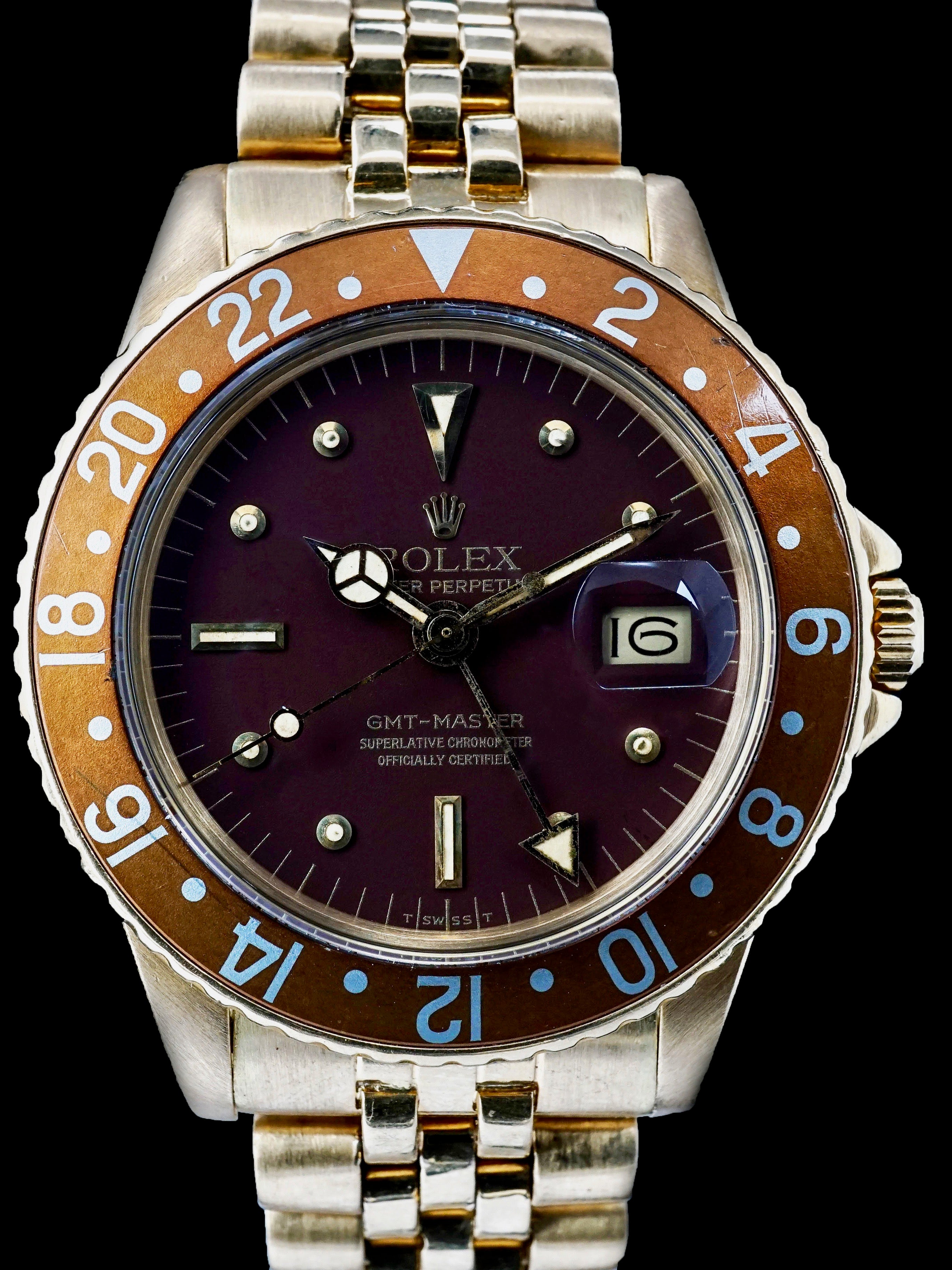 1970 Rolex GMT-Master (Ref. 1675) 18k YG
