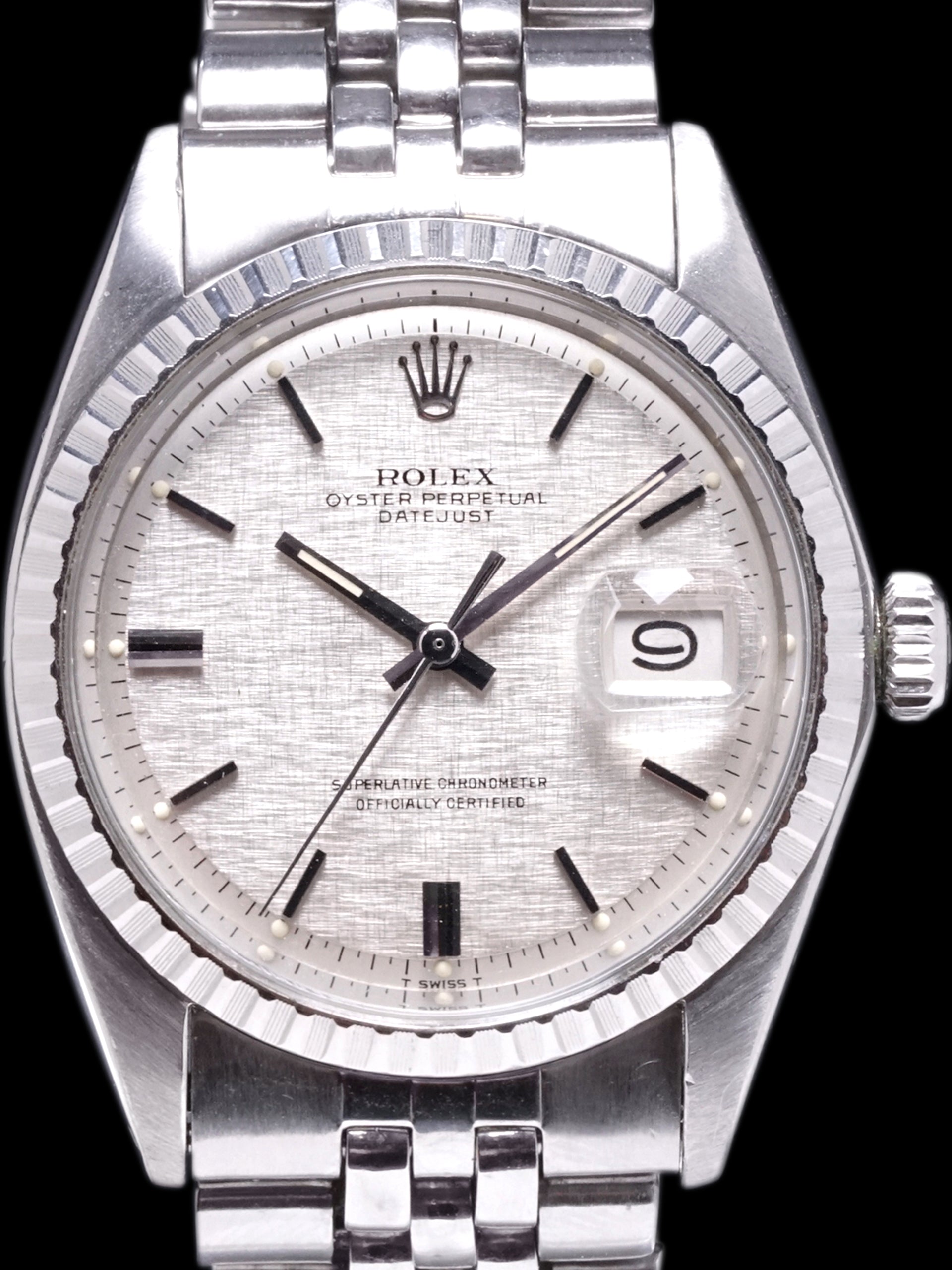 1971 Rolex Datejust (Ref. 1603) Silver Linen Dial