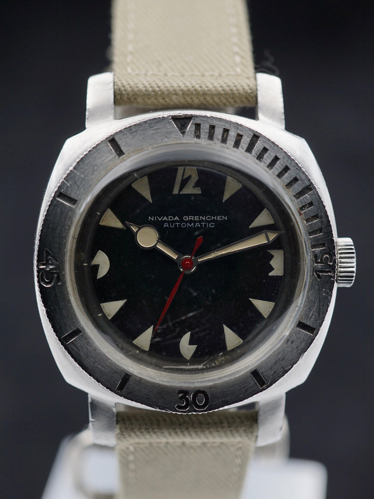 1960s Nivada Grenchen Depthmaster 1000 "Mini Paneri"