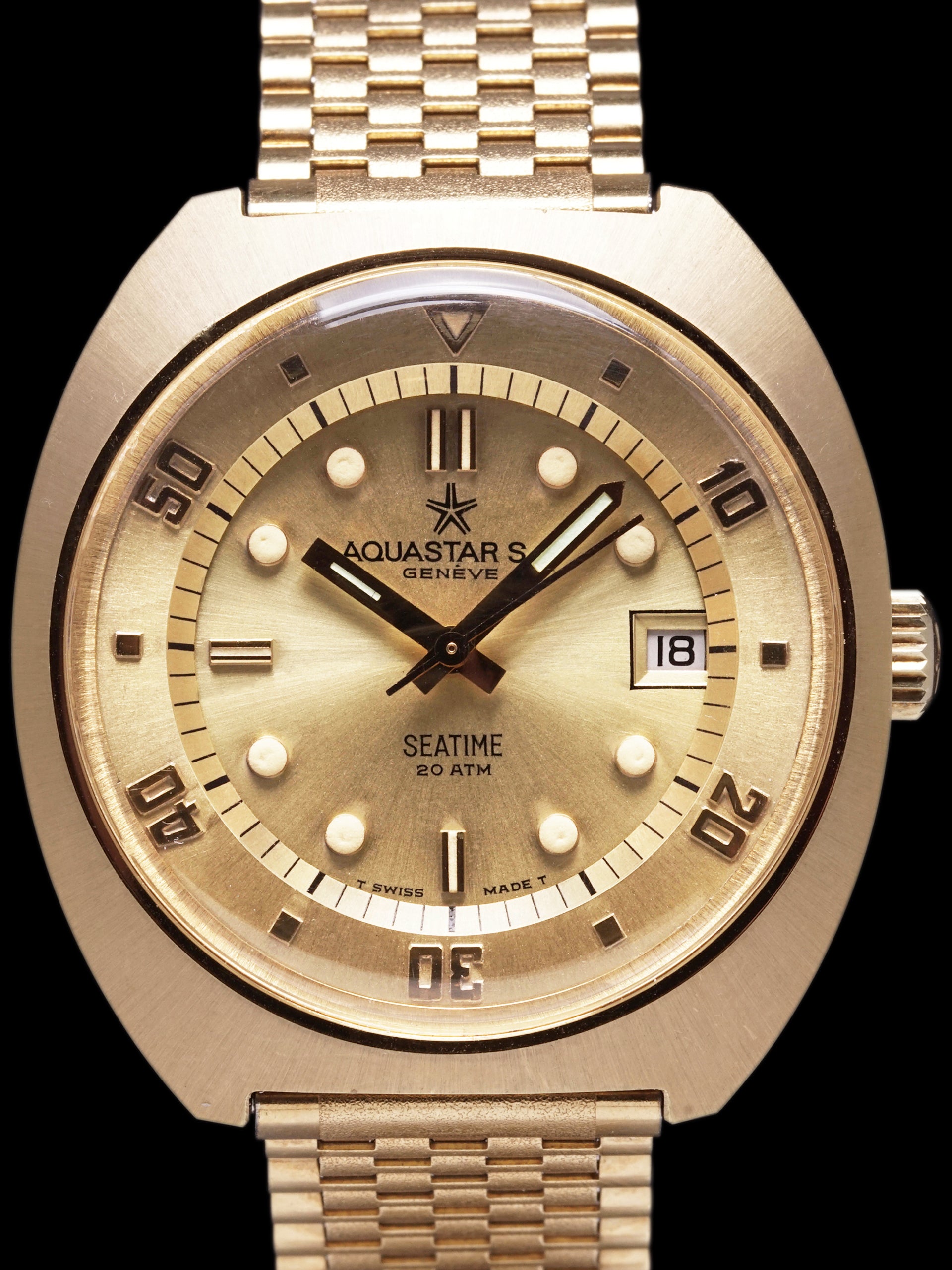 MINT 1970s Aquastar Seatime (Ref. 1000)