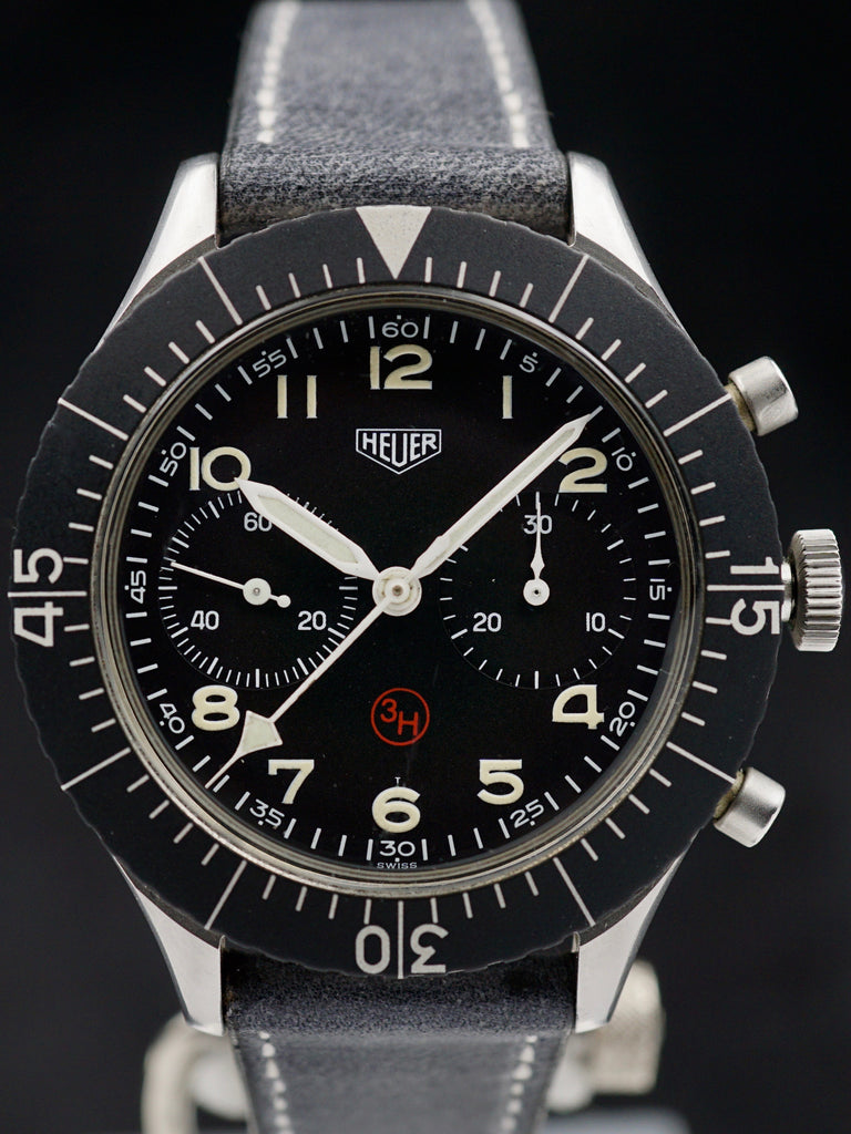 Military Issued Heuer Pilot’s "Bund" Bundeswehr Chronograph