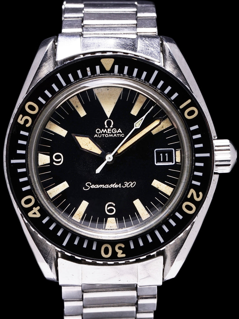 1969 Omega Seamaster 300 (Ref. 166.024) "Big Triangle" W/ Archive