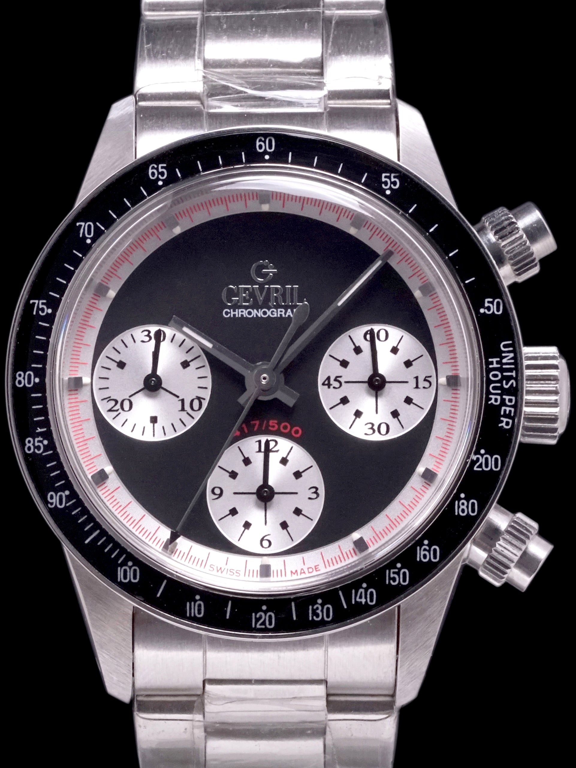 N.O.S. 2000 Gevril Tribeca Chronograph