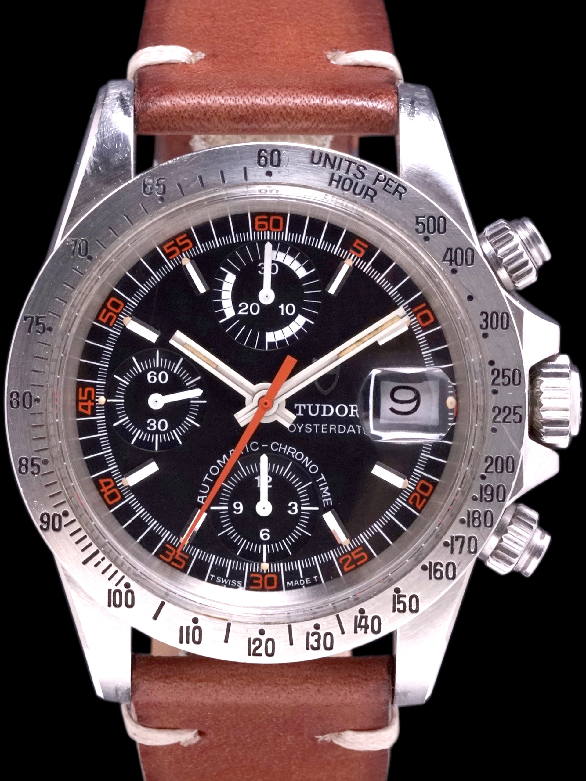 *Unpolished* 1979 Tudor Big Block Chronograph (Ref. 94300) "Halloween"
