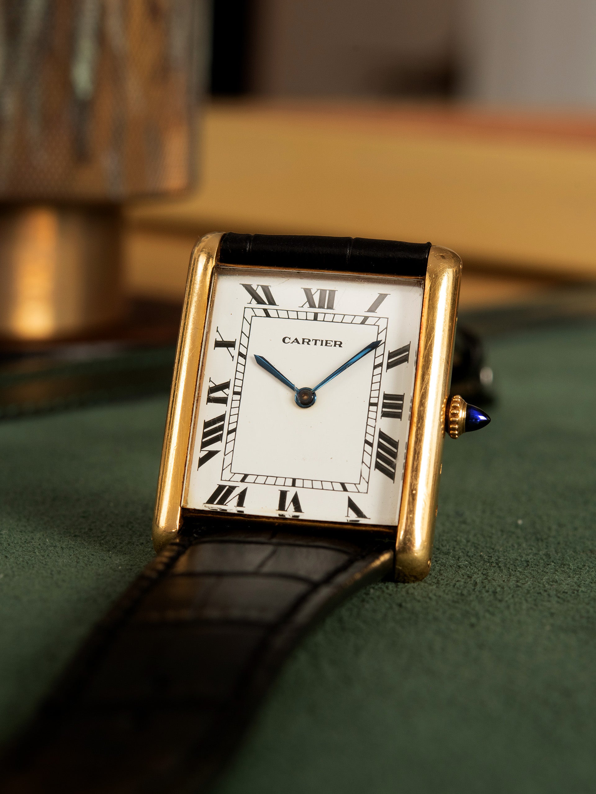 1970s Cartier Tank Automatique 18K YG (Ref. 17002) 