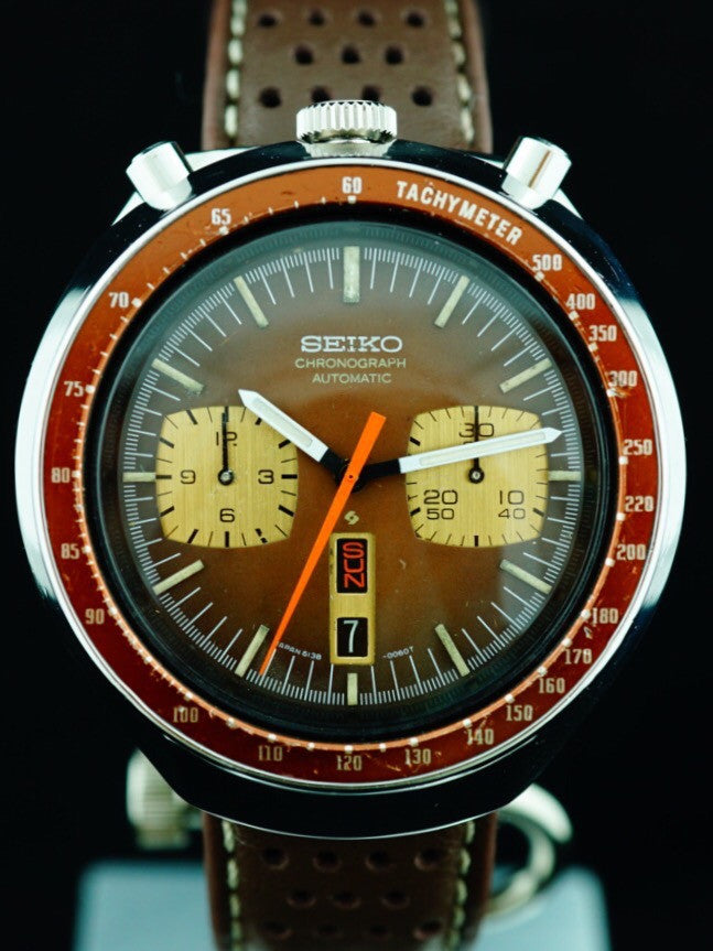 1977 Seiko 6138-0040  Bullhead Chronograph