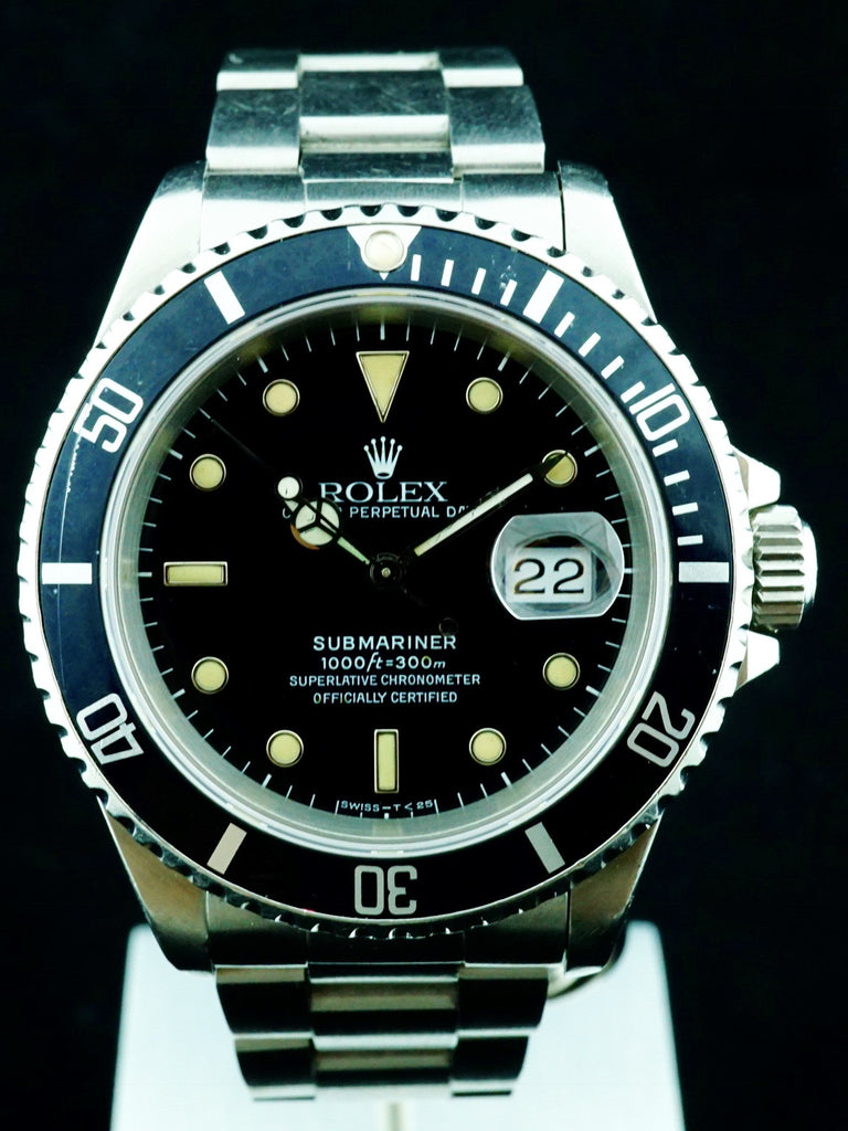 1991 Rolex Submariner Date Ref. 16610