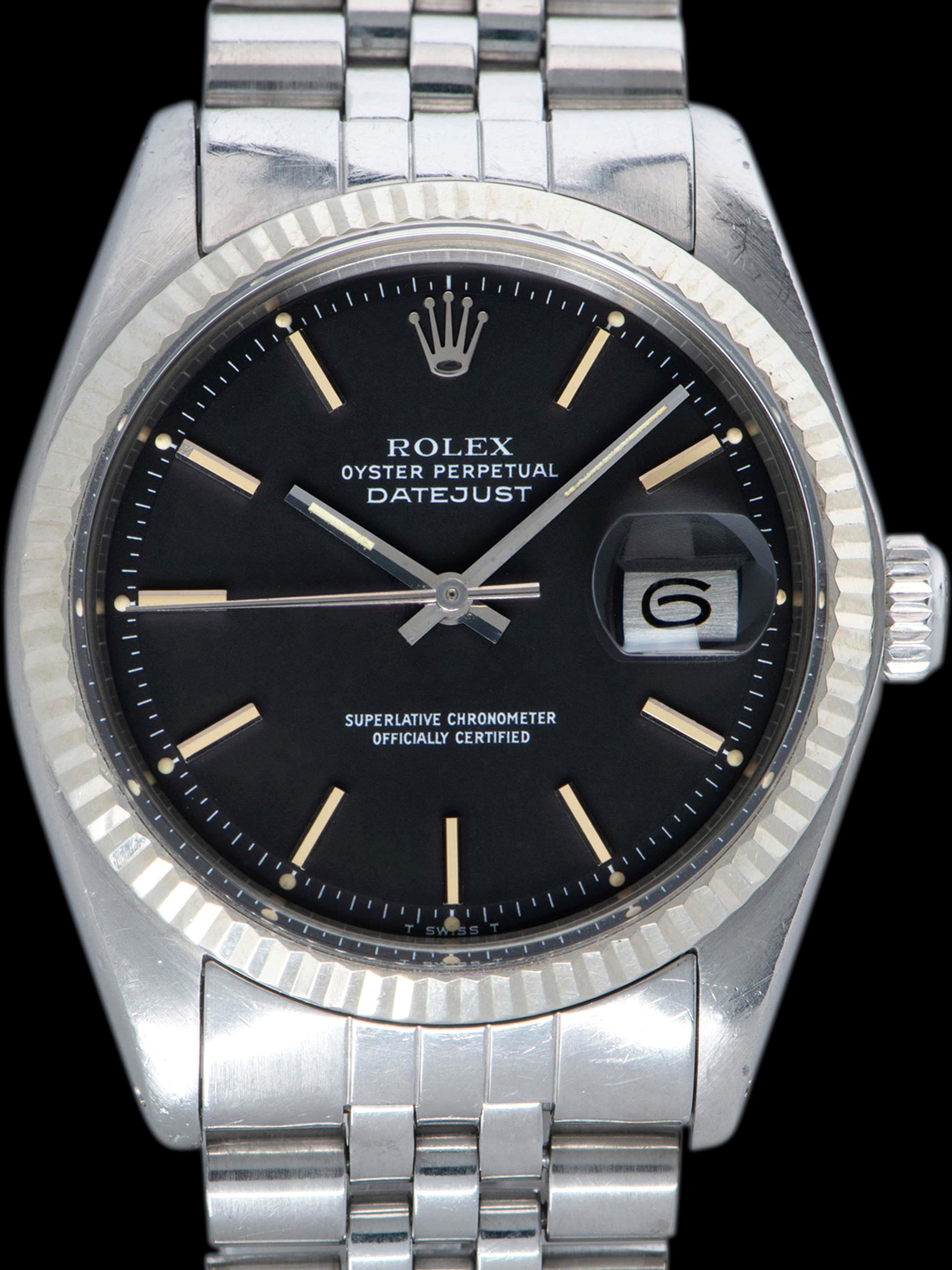 1975 Rolex Datejust (Ref. 1601) Matte Black Dial