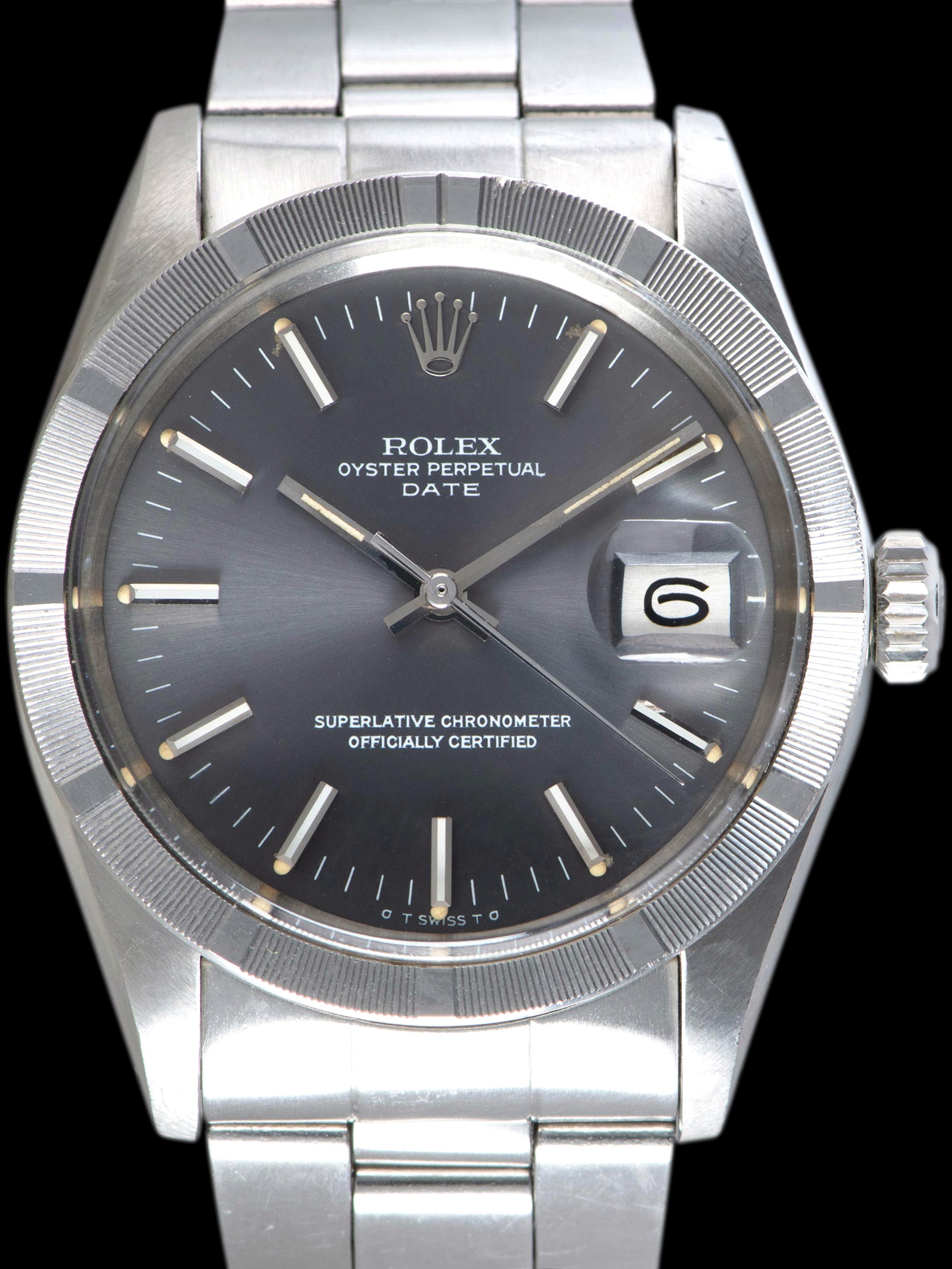 *Unpolished* 1974 Rolex Oyster-Perpetual Date (Ref. 1501) Grey Sigma Dial