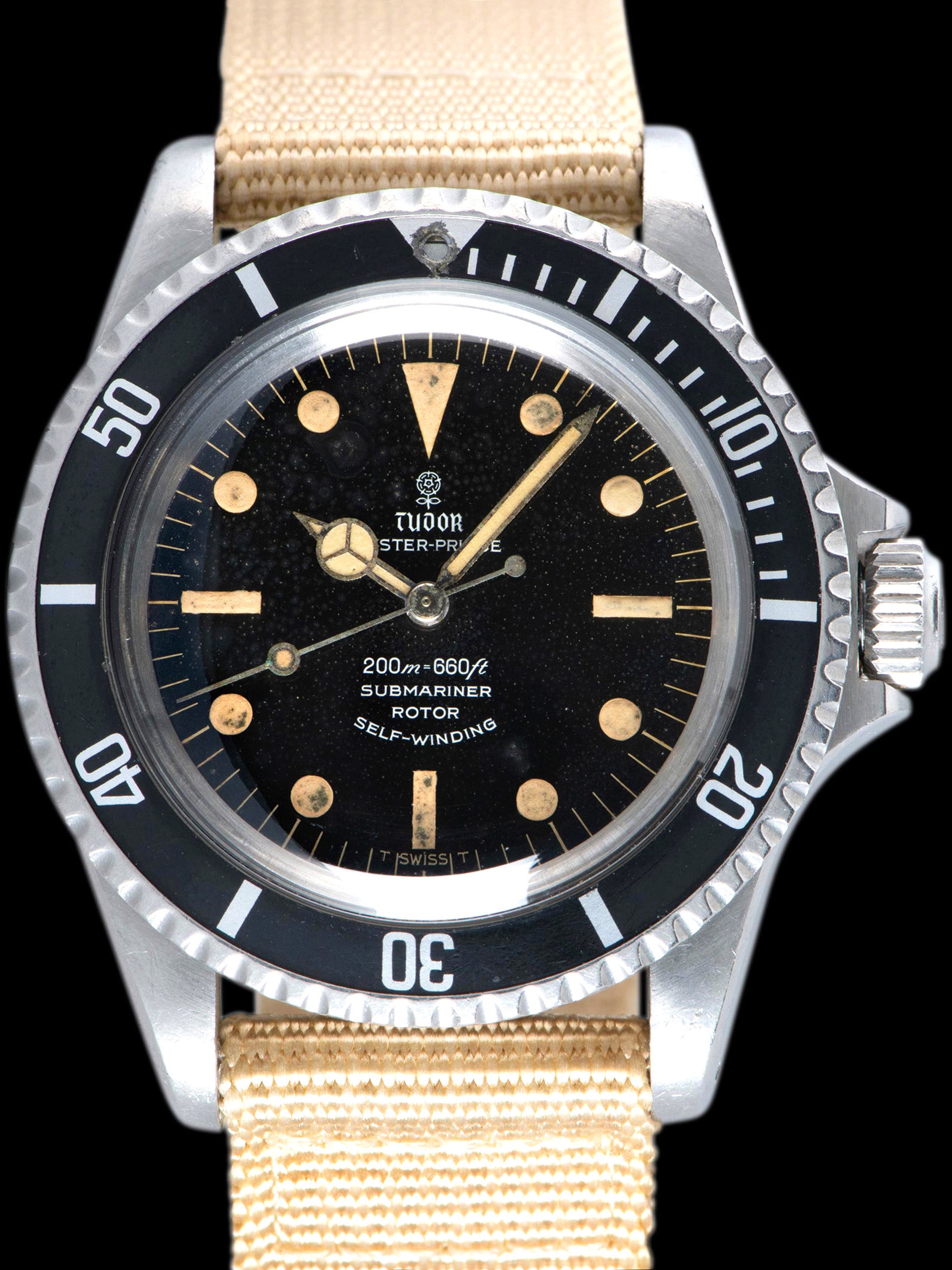 *Unpolished* 1966 Tudor Submariner (Ref. 7928) Glossy Gilt Dial