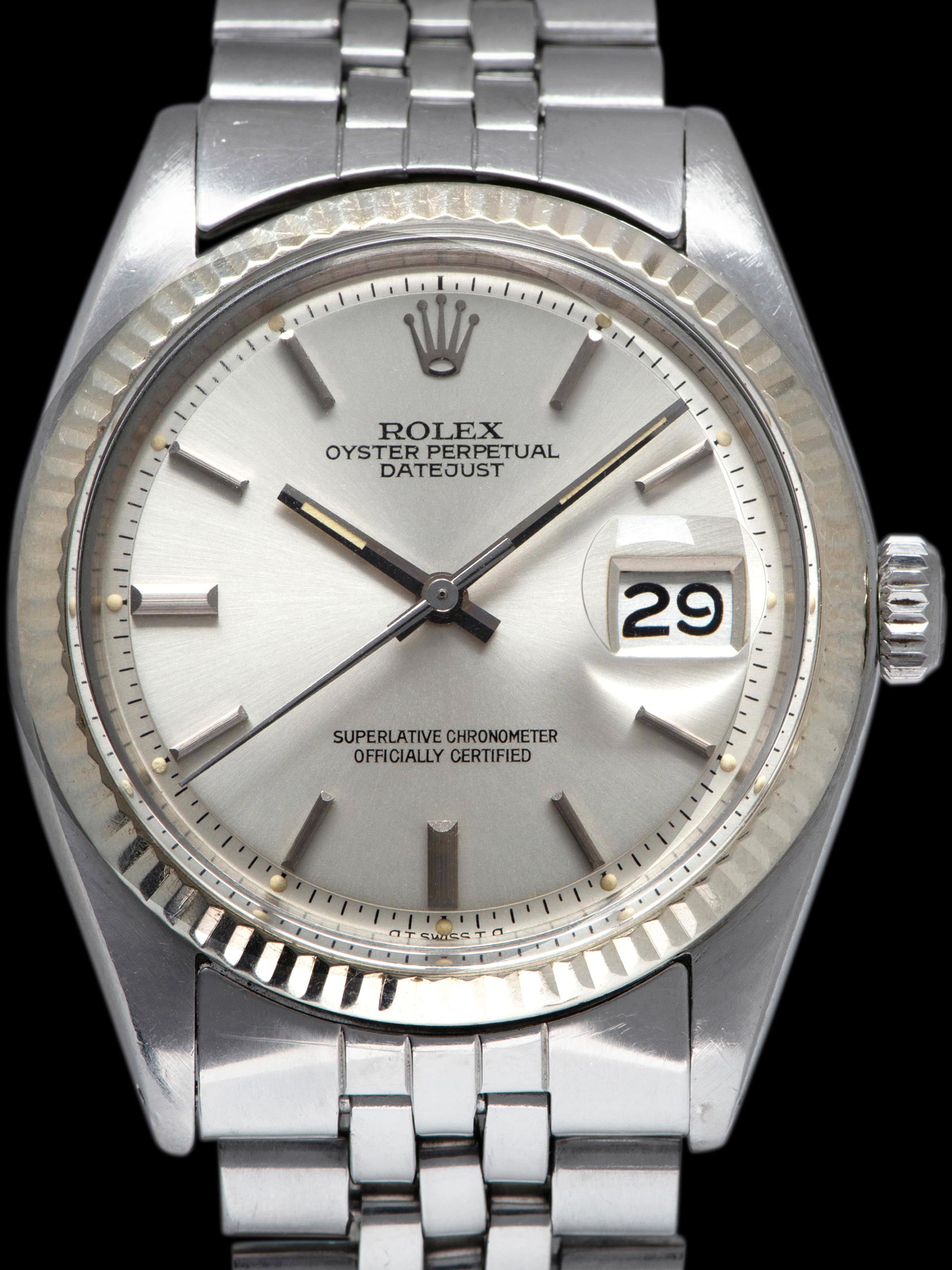 1973 Rolex Datejust (Ref. 1601) Silver Sigma Dial