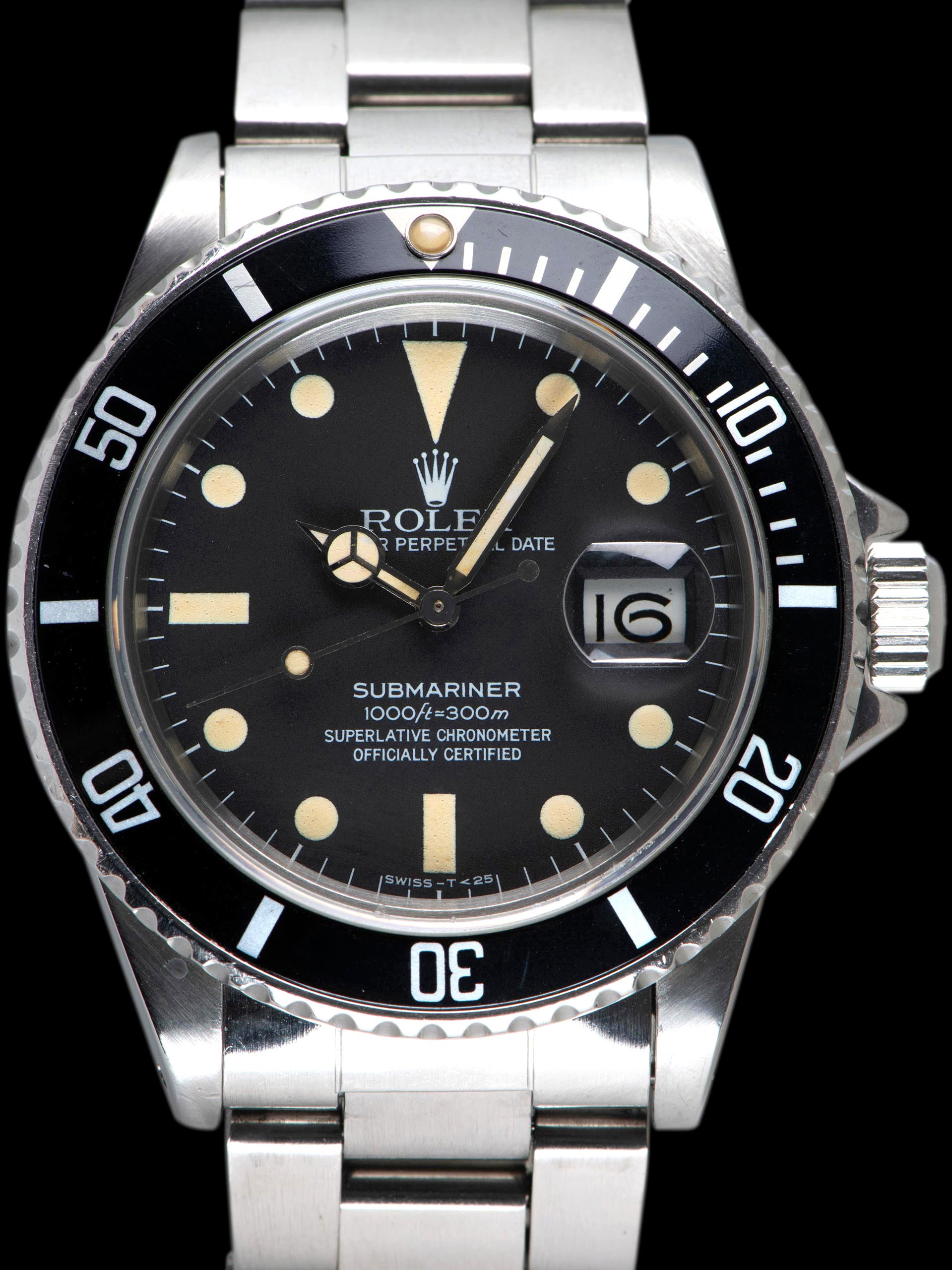1982 Rolex Submariner (Ref. 16800) Matte Dial