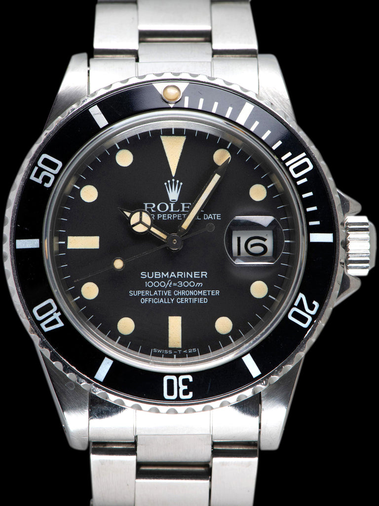 1982 Rolex Submariner (Ref. 16800) Matte Dial