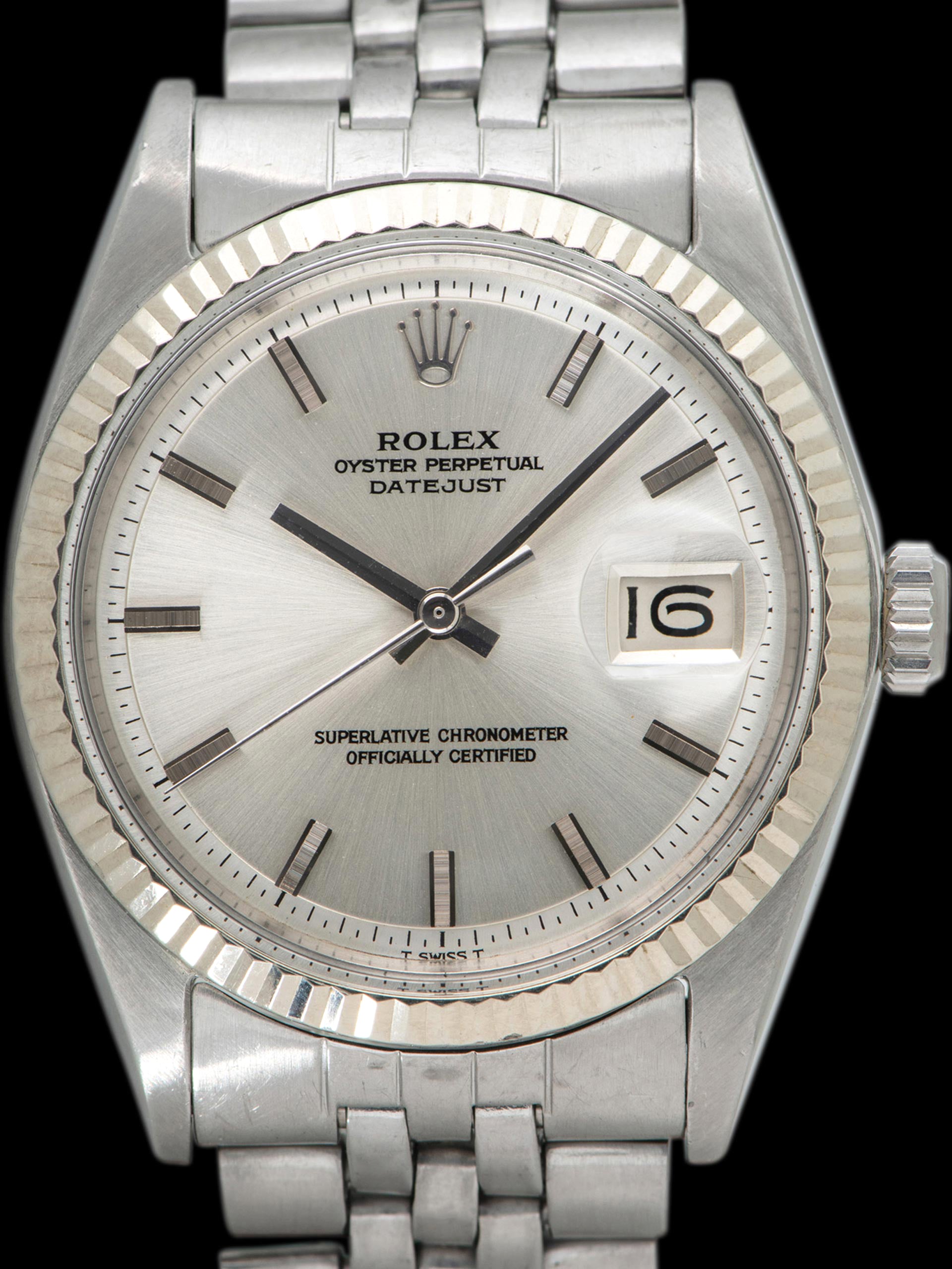 1967 Rolex Datejust (Ref. 1601) Silver Non-Luminous Dial