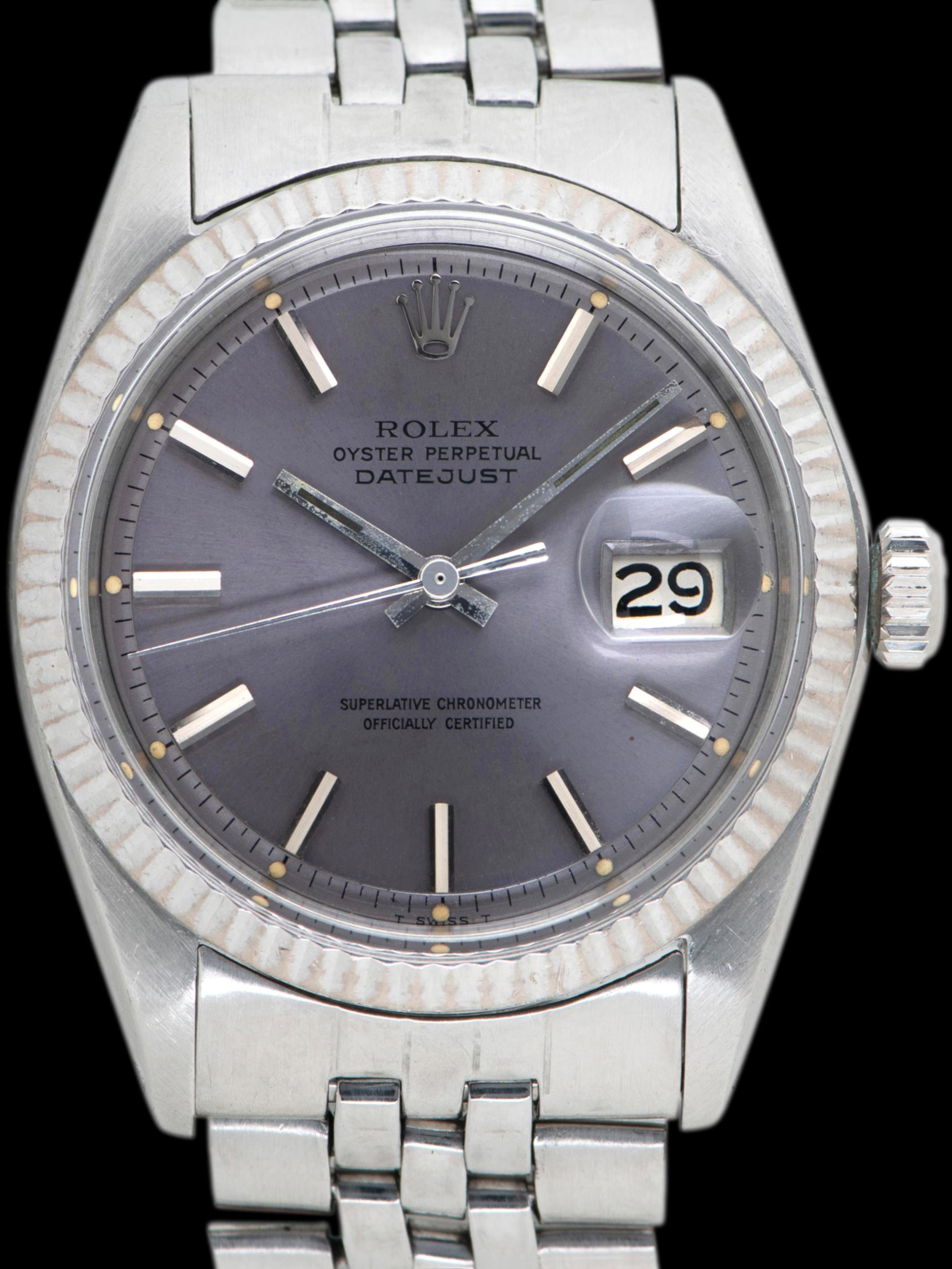 1969 Rolex Datejust (Ref. 1601) Lavender Dial