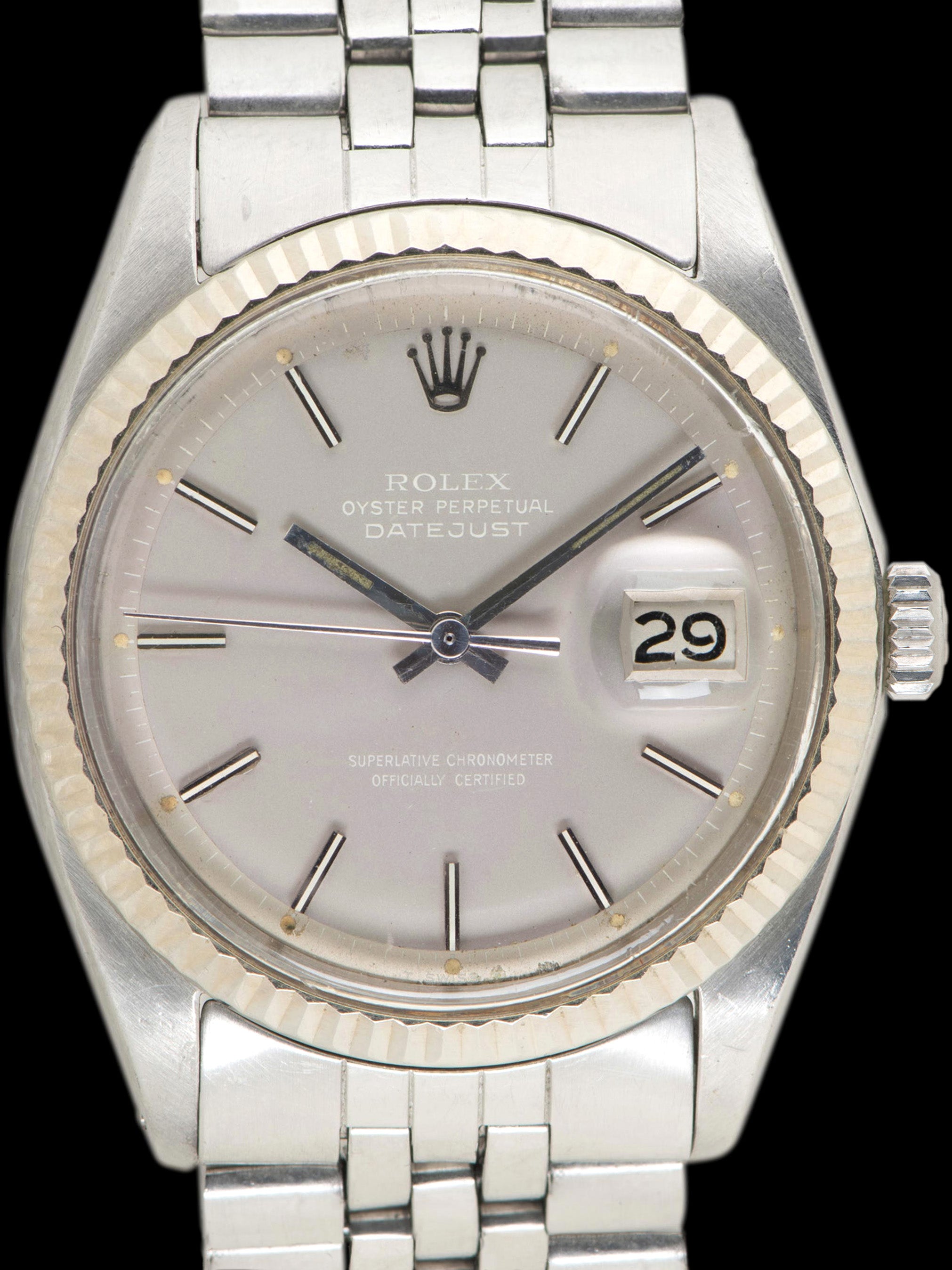 1972 Rolex Datejust (Ref. 1601) Grey "Ghost" Dial