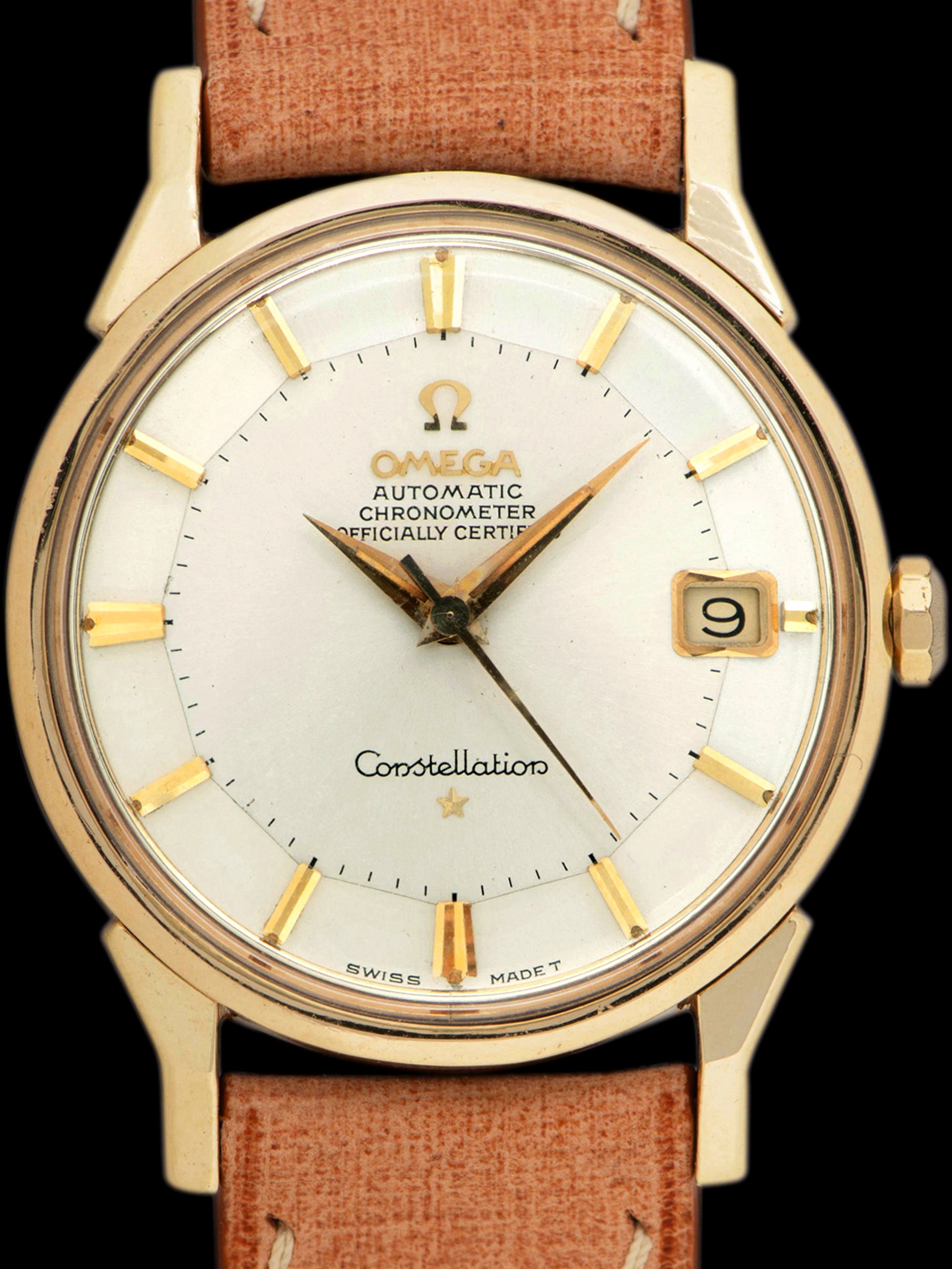 1966 Omega Constellation (Ref. 14900SC-61 ) 14K Yellow Gold Cap