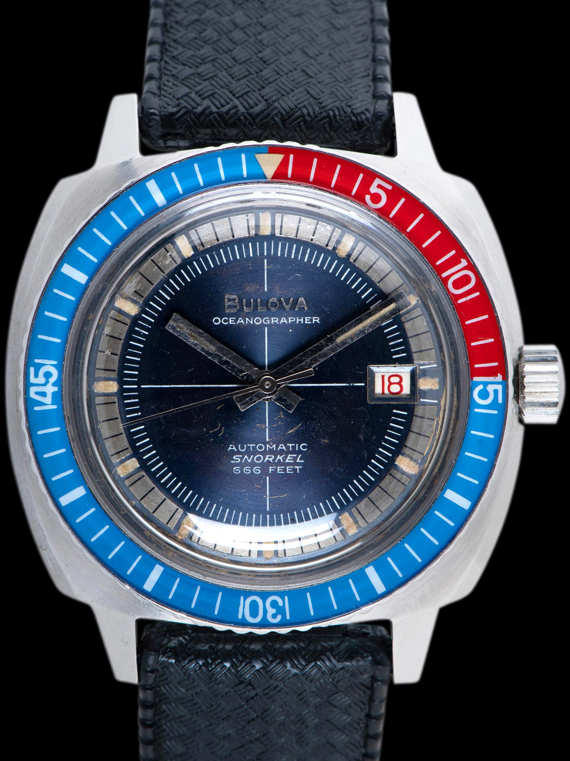 1969 Bulova Oceanographer Snorkel "M"