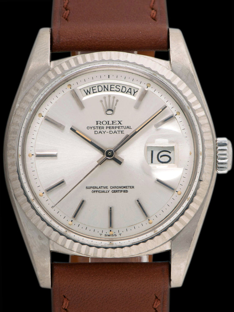 1973 Rolex Day-Date 18K WG (Ref. 1803) Silver Dial