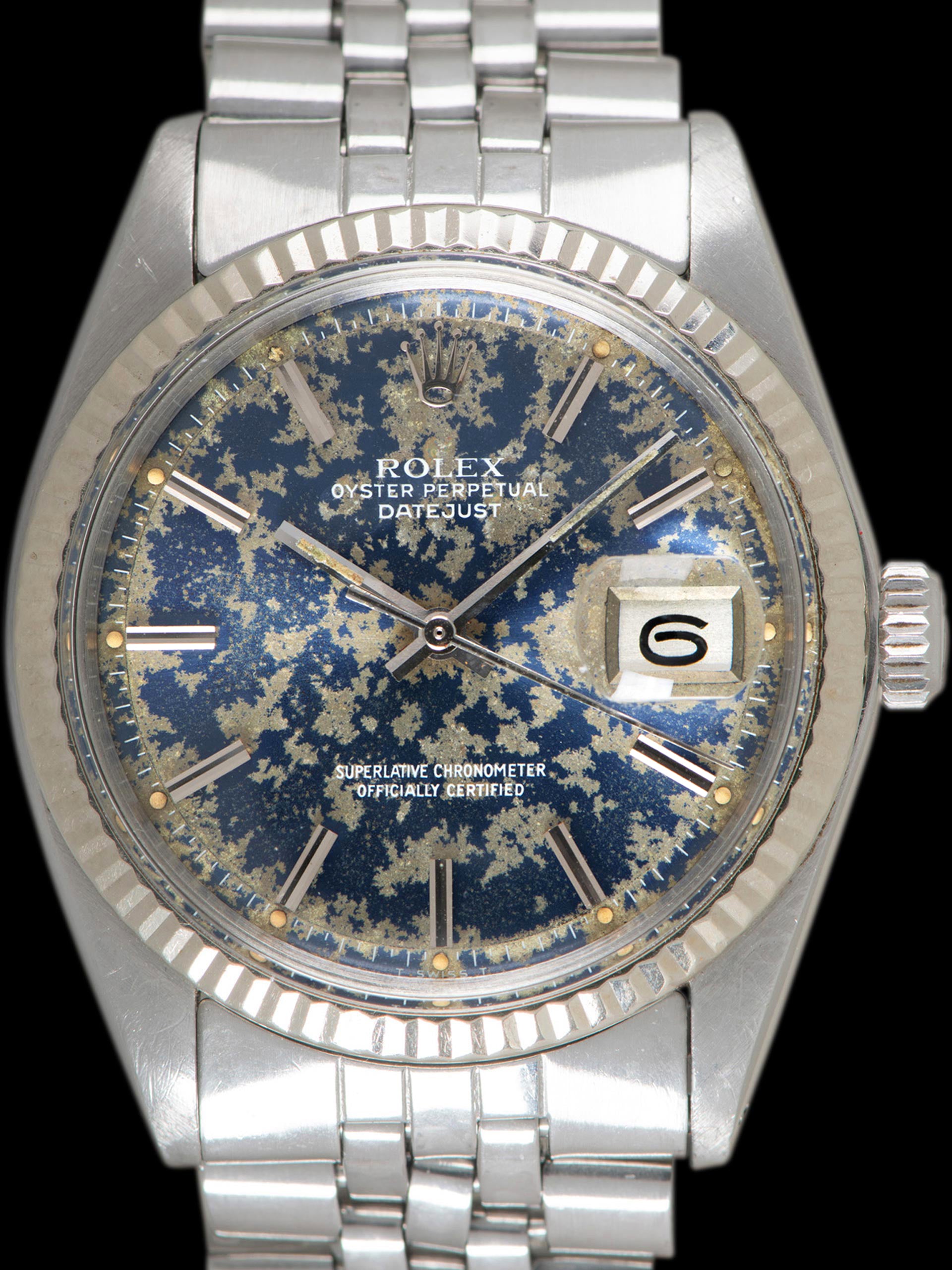 Tropical 1973 Rolex Datejust (Ref. 1601) Blue "Cloudy Day" Dial