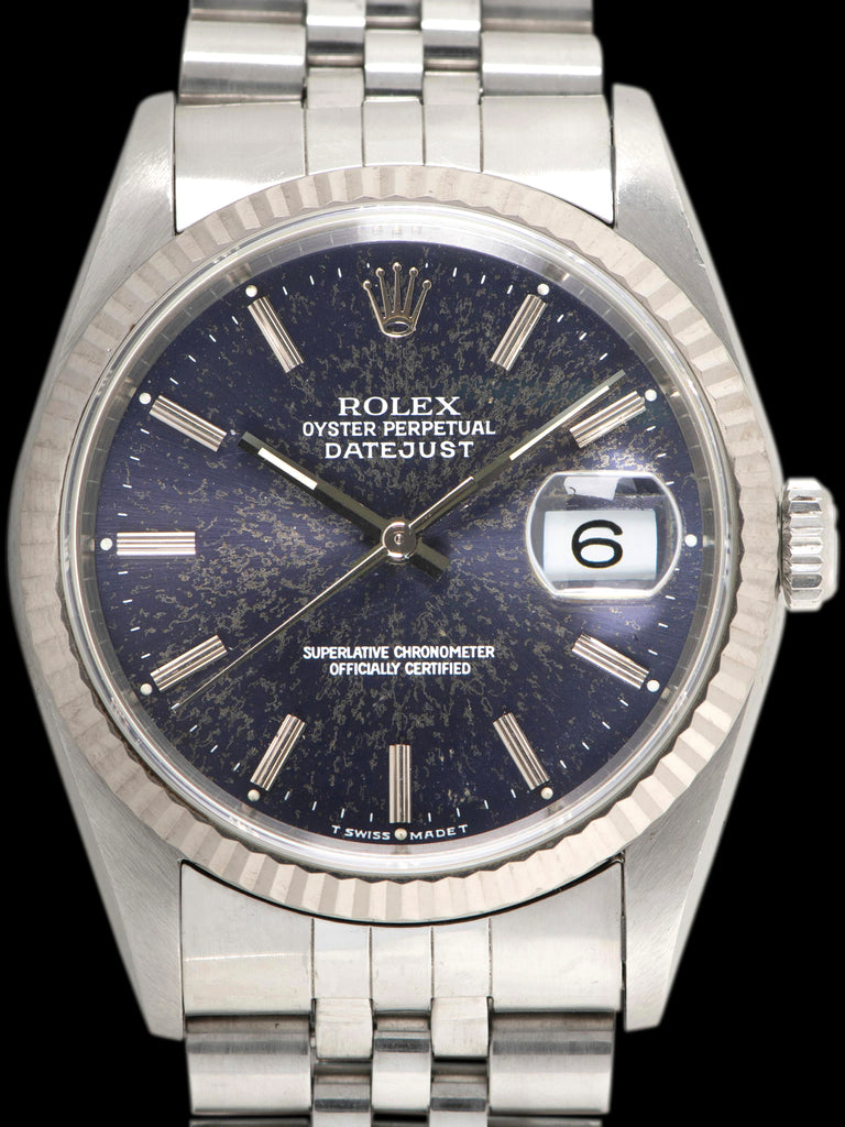 Tropical 1995 Rolex Datejust (Ref. 16234) Blue Dial