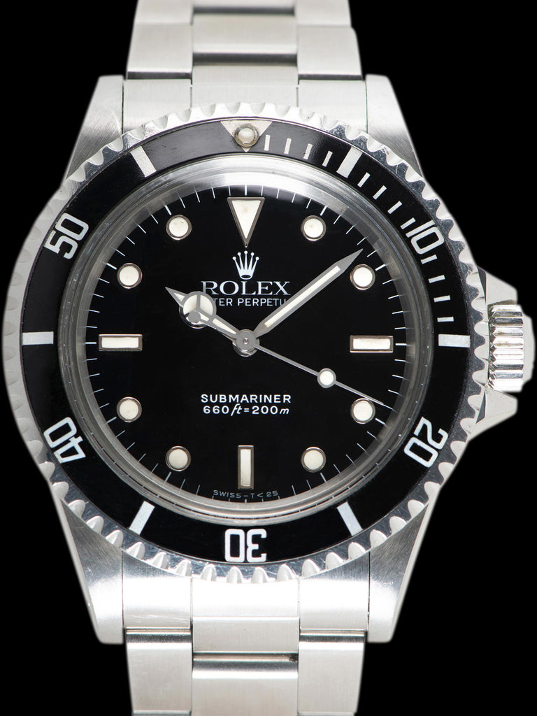 1989 Rolex Submariner (Ref. 5513) "L Serial" W/ Papers