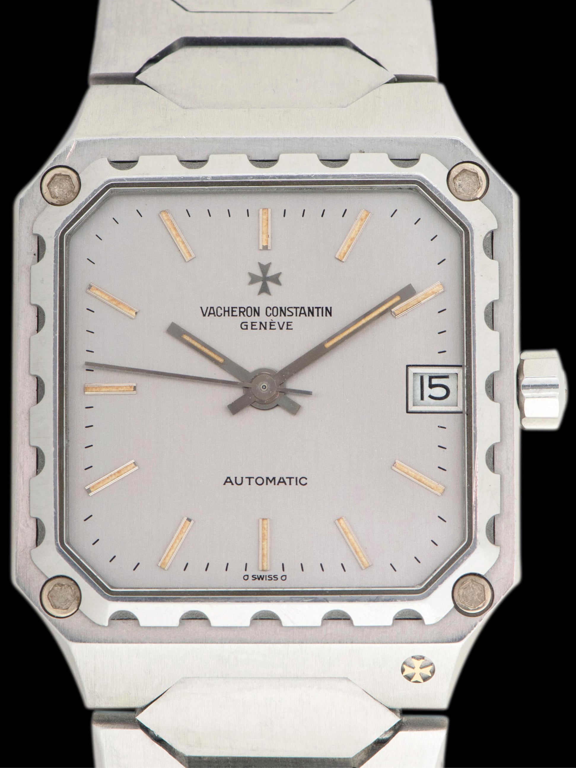 1982 Vacheron Constantin 222 (Ref. 46004/411) "Square Case" W/ Extract From The Archives