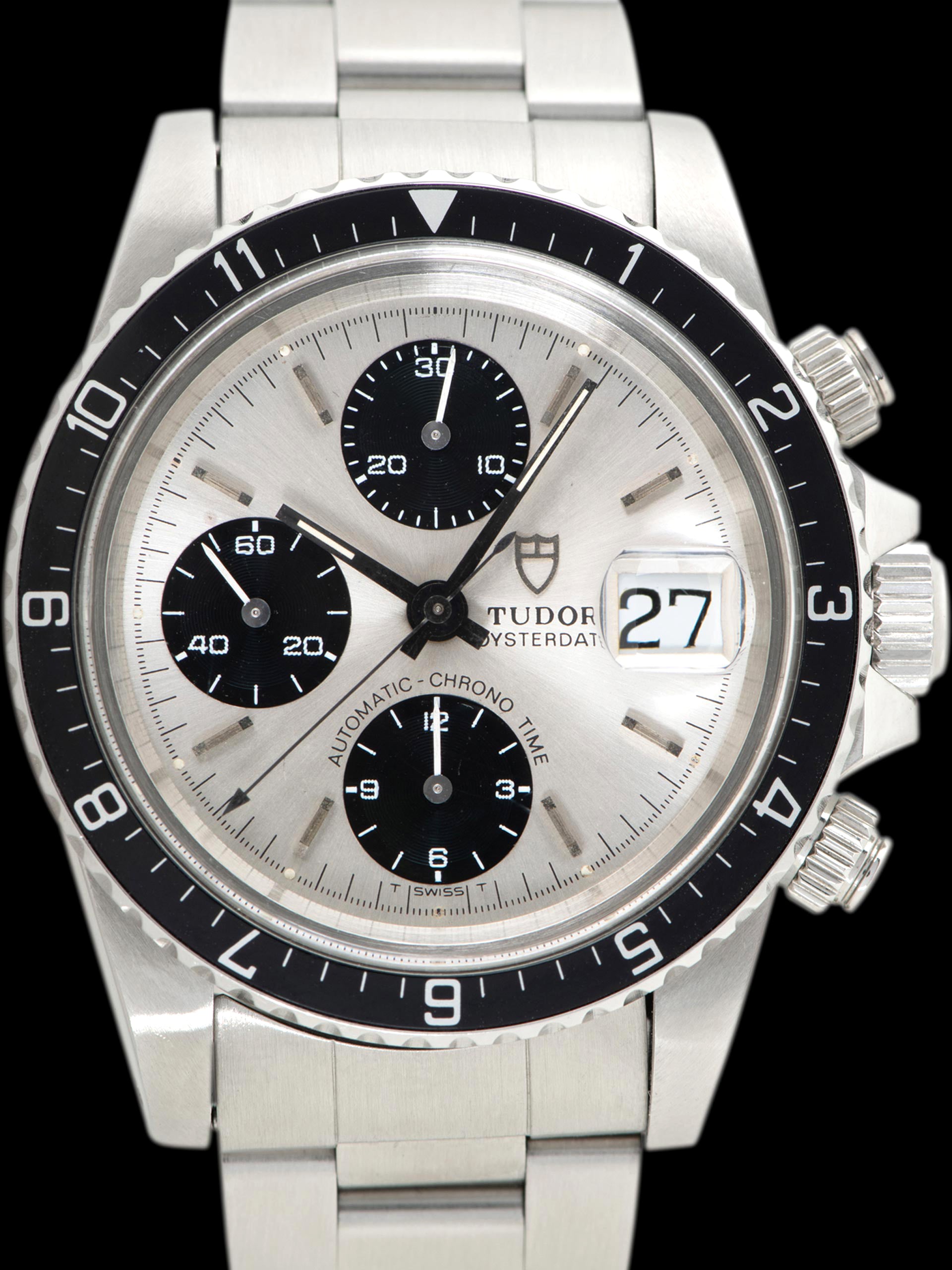 1991 Tudor Big Block Chronograph (Ref. 79170) Silver Dial