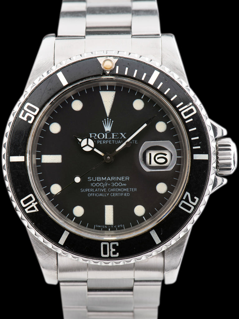 1982 Rolex Submariner (Ref.16800) Matte Dial