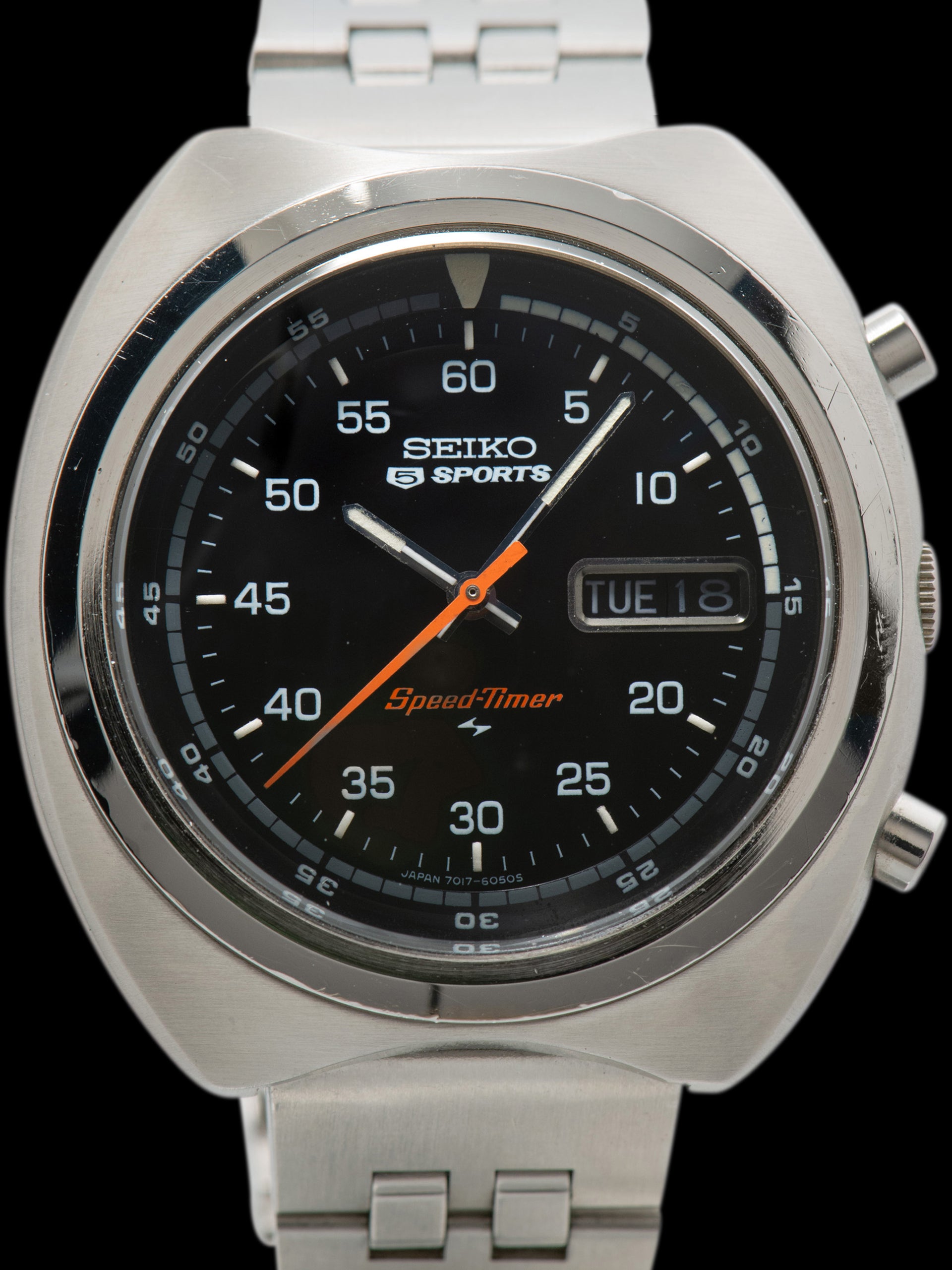 1971 Seiko 5 Sports SpeedTimer Chronograph (Ref. 7017-6040) W/ Box