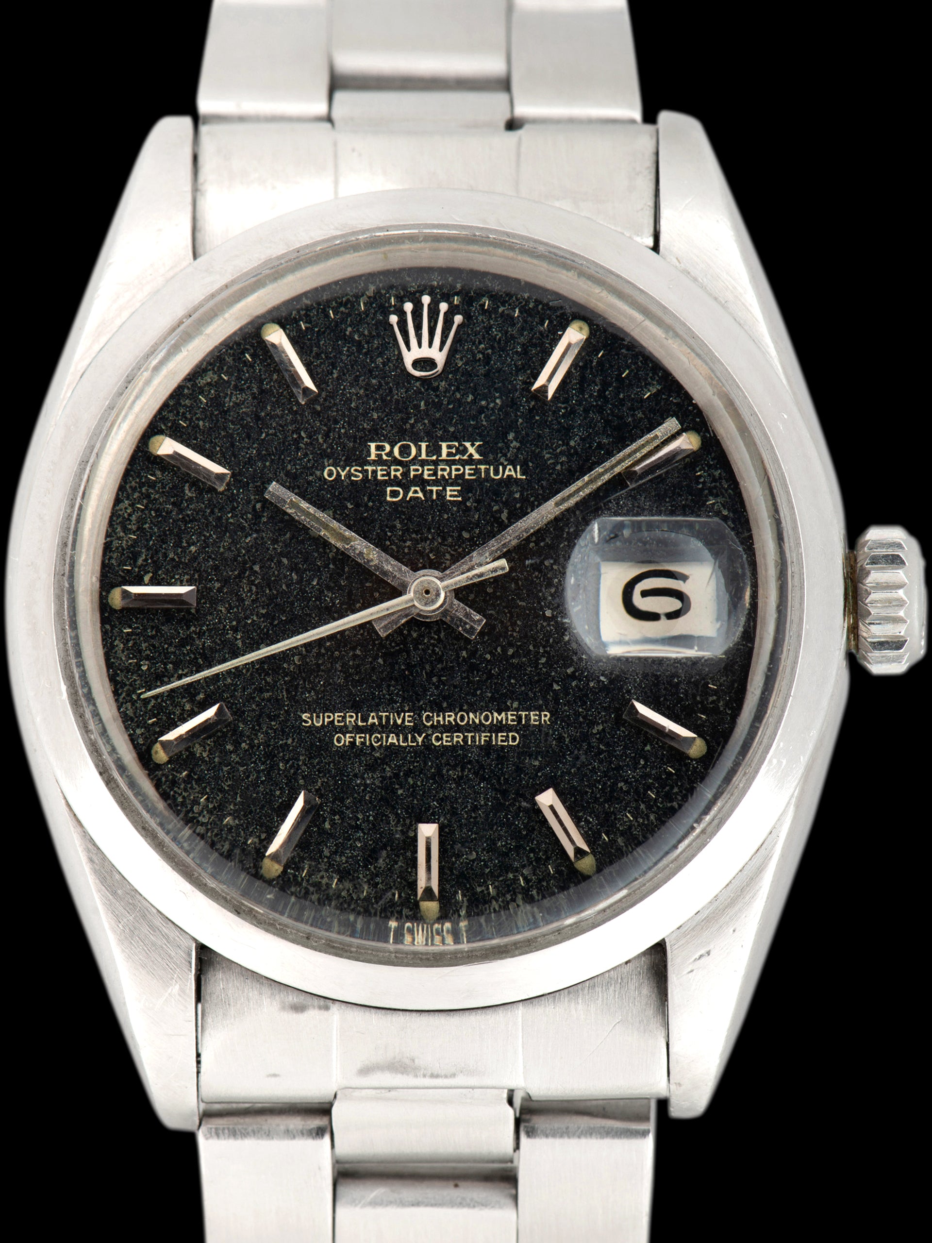 1968 Rolex Oyster-Perpetual Date (Ref. 1500) Gilt Dial