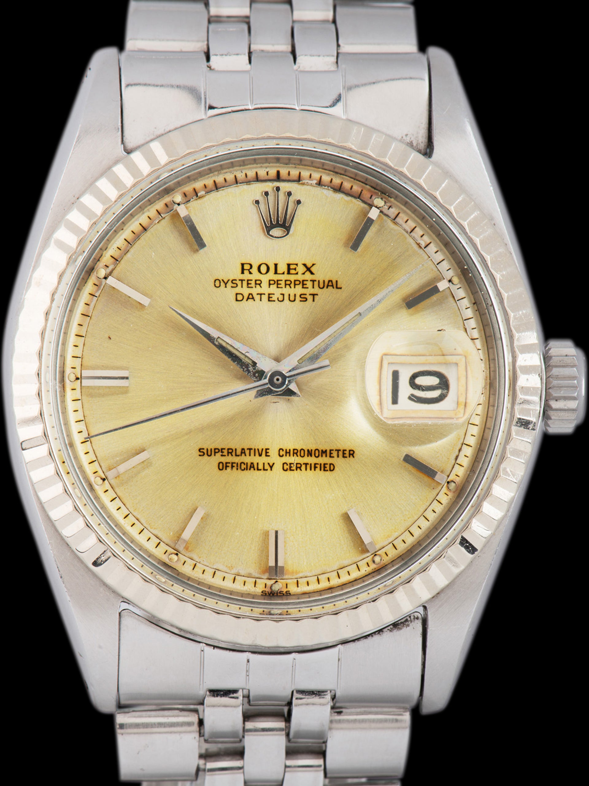 Tropical 1963 Rolex Datejust (Ref. 1601) Swiss Only Dial