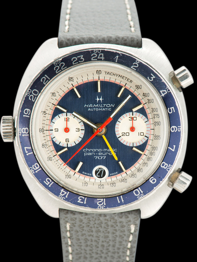 1969 Hamilton Chrono-Matic Pan-Europ 707 (Ref. 111003-3) Cal. 11