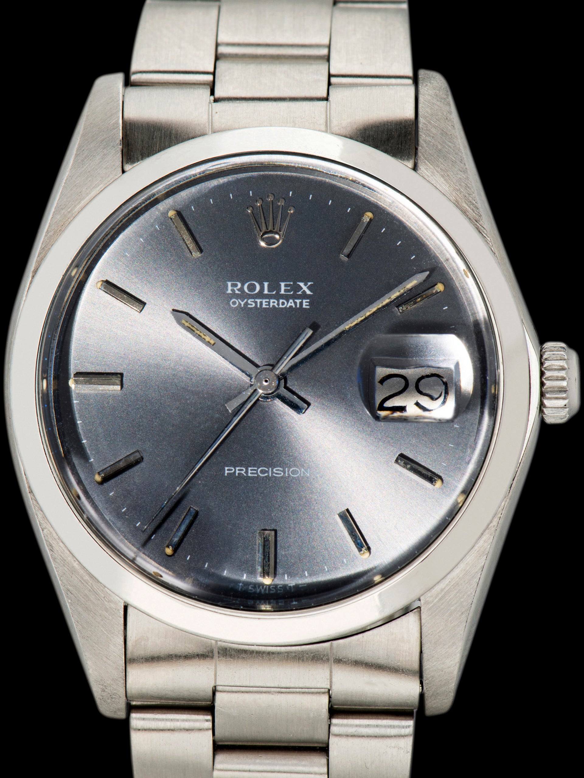 1974 Rolex Oysterdate Precision (Ref. 6694) Grey Dial