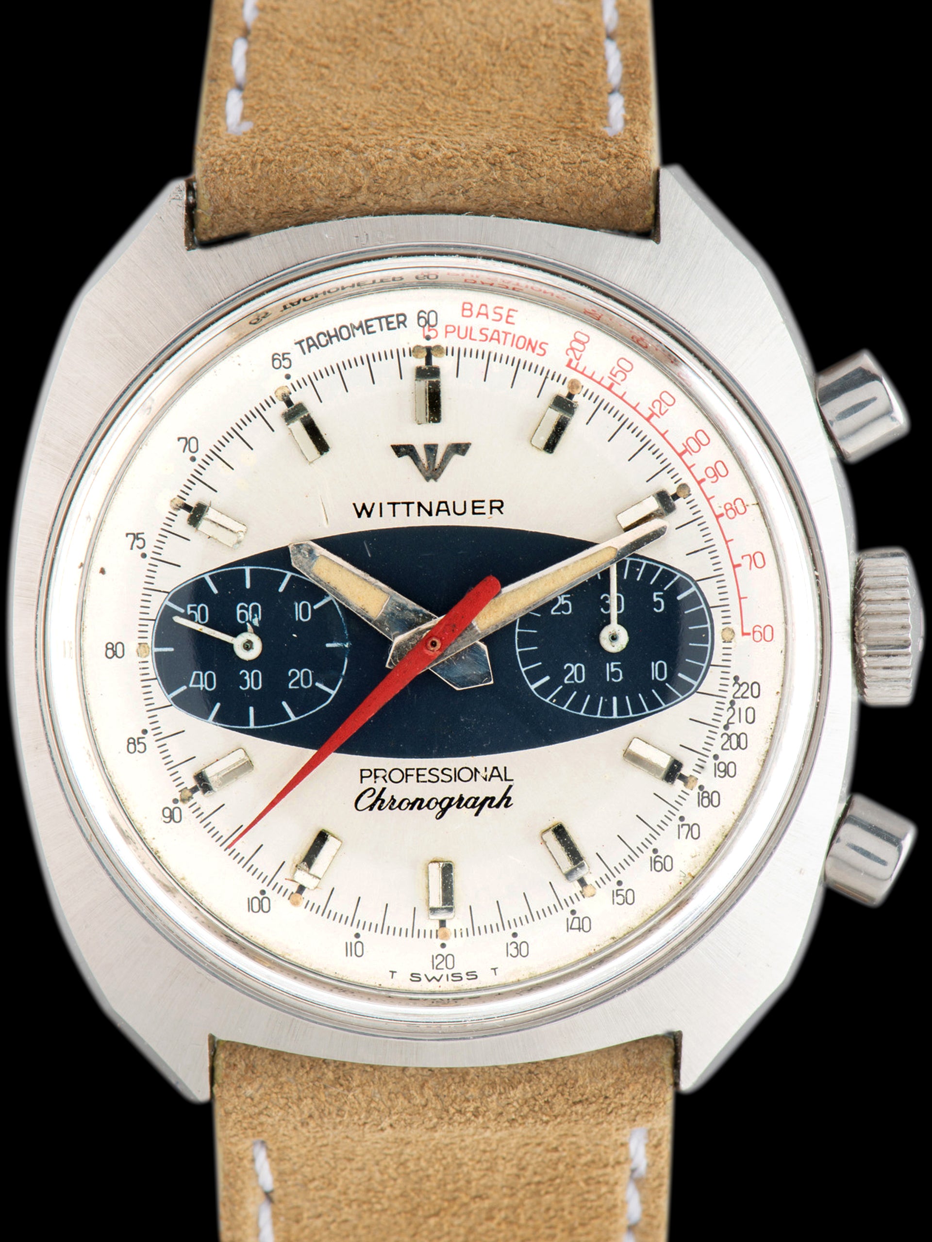 1960s Wittnauer Professional Chronograph (Ref. 247T) "Surfboard Dial"