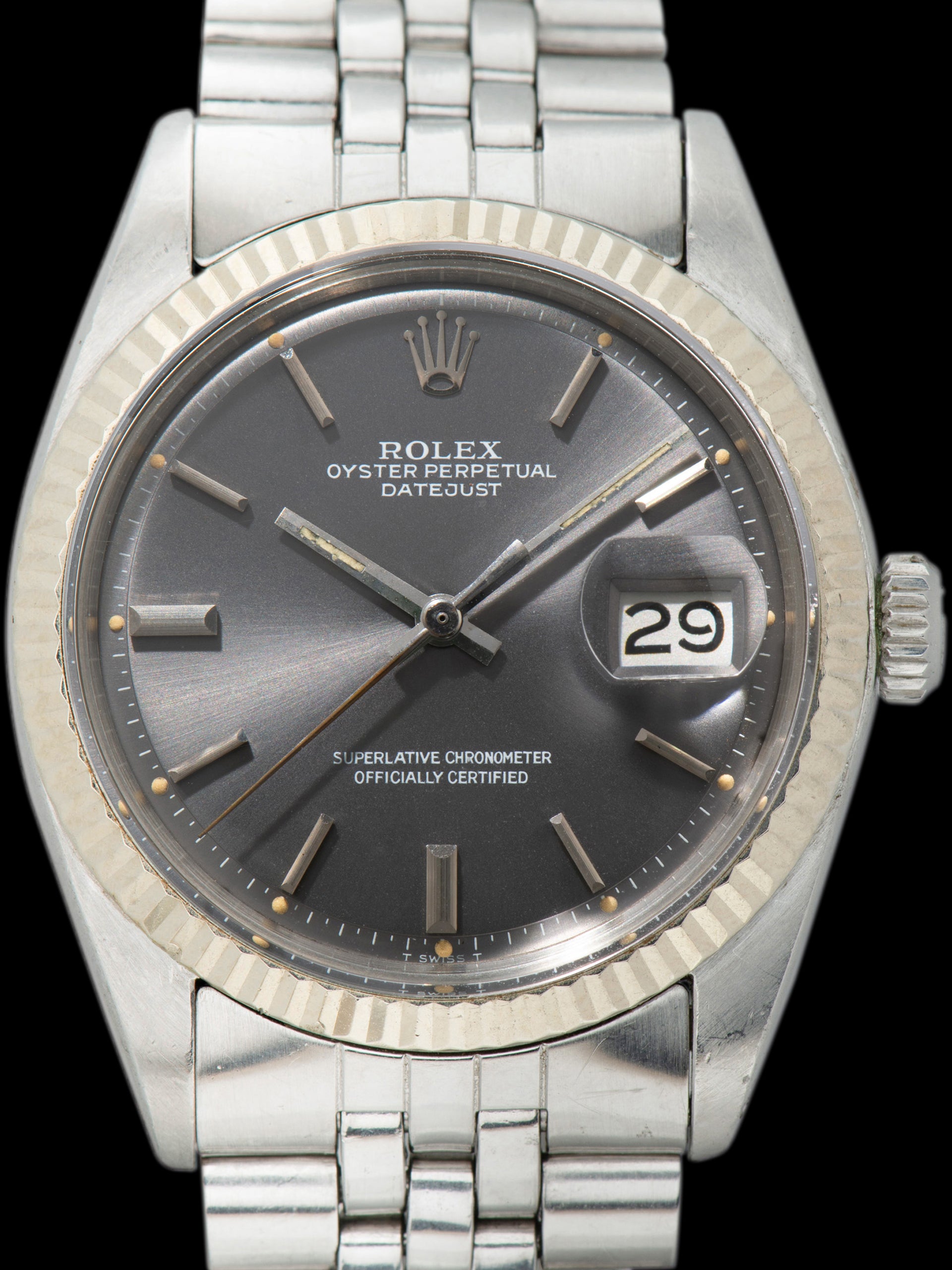 1972 Rolex Datejust (Ref. 1601) Grey Dial