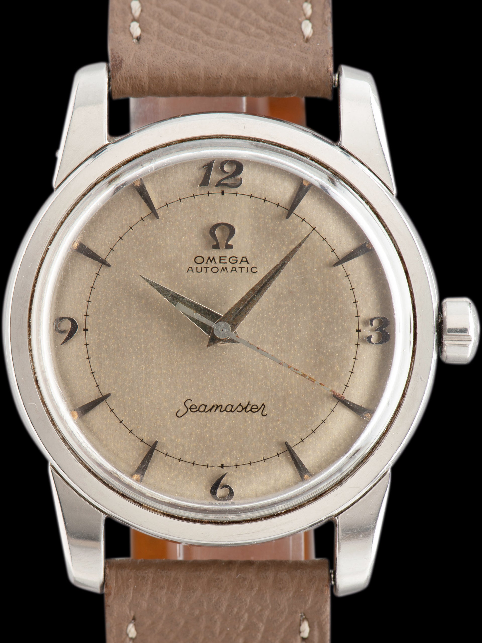 1954 Omega Seamaster Automatic (Ref. 2846-2848 1SC) Cal. 501 W/ Breguet Numerals